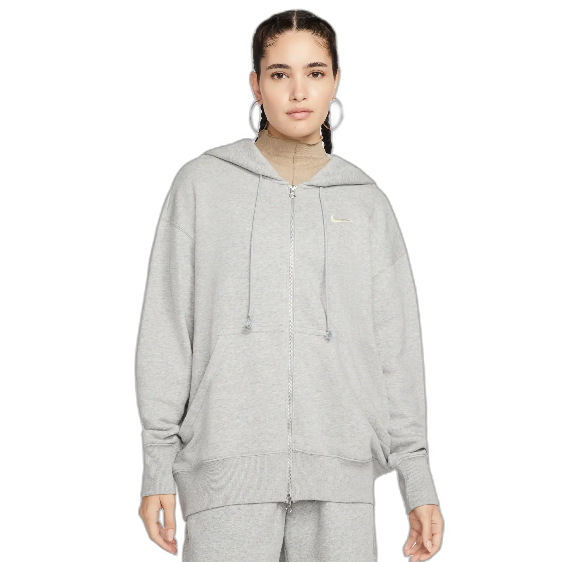 Women's oversize full-zip hoodie Nike Phoenix Fleece | Foot-Store