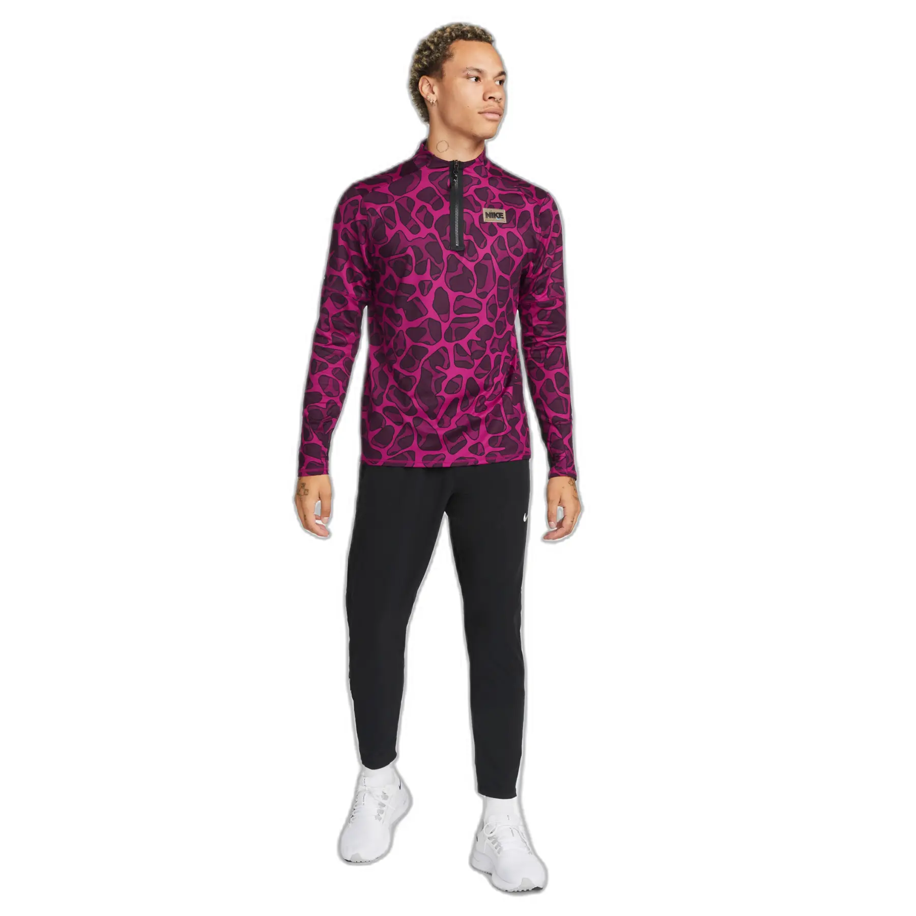 Half zip long sleeve jersey Nike Dri-Fit Element | Foot-Store