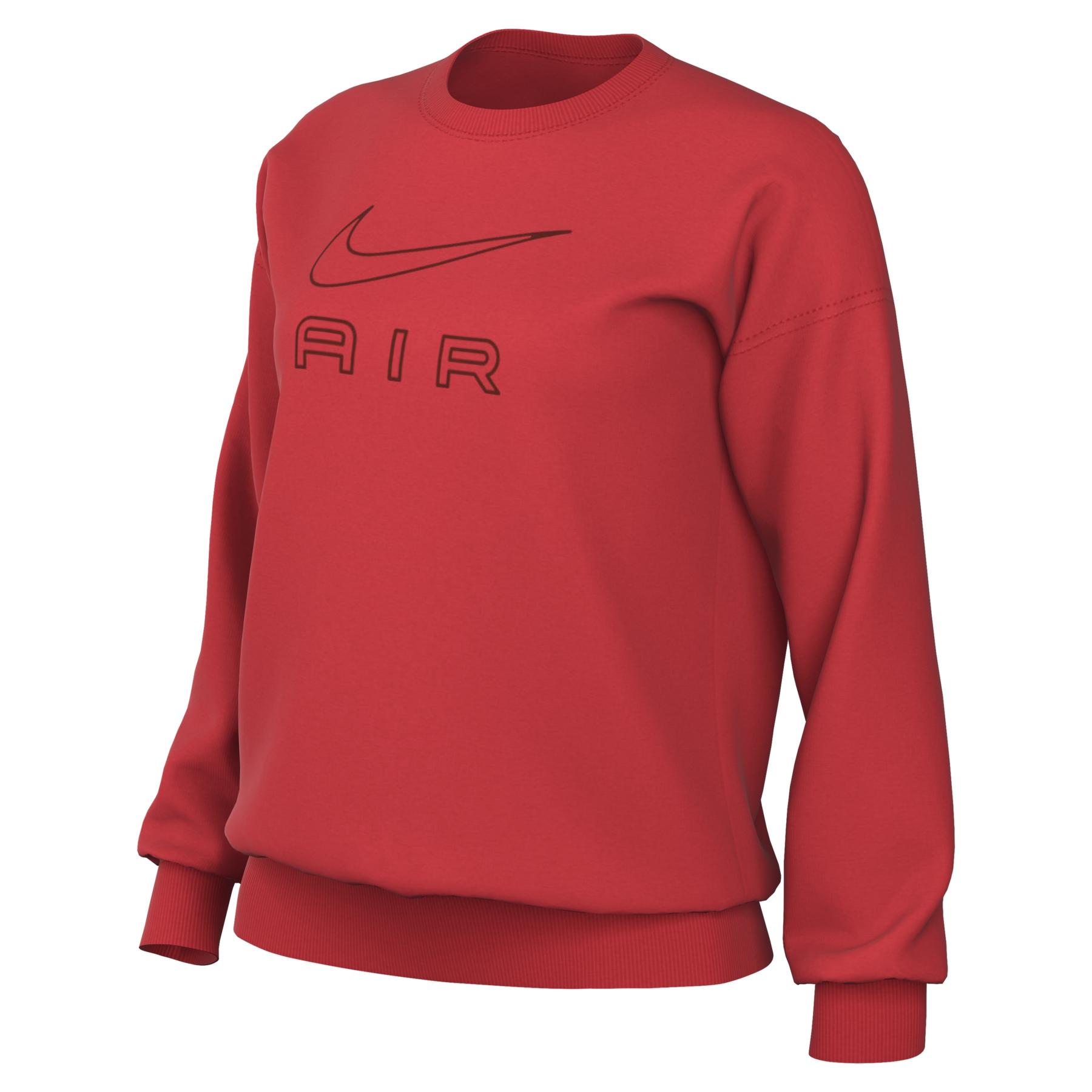 0196149013145 - NSW Air Sweatshirt Damen in light crimson-oxen brown