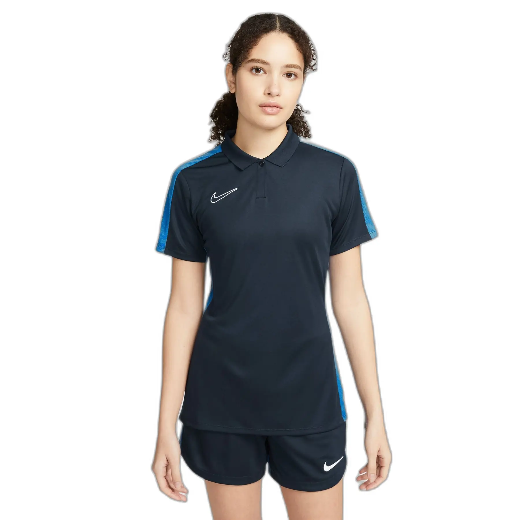 Polo-Shirt Frau Dri-Fit Academy 23 - Bleu - female - Size: 2XL