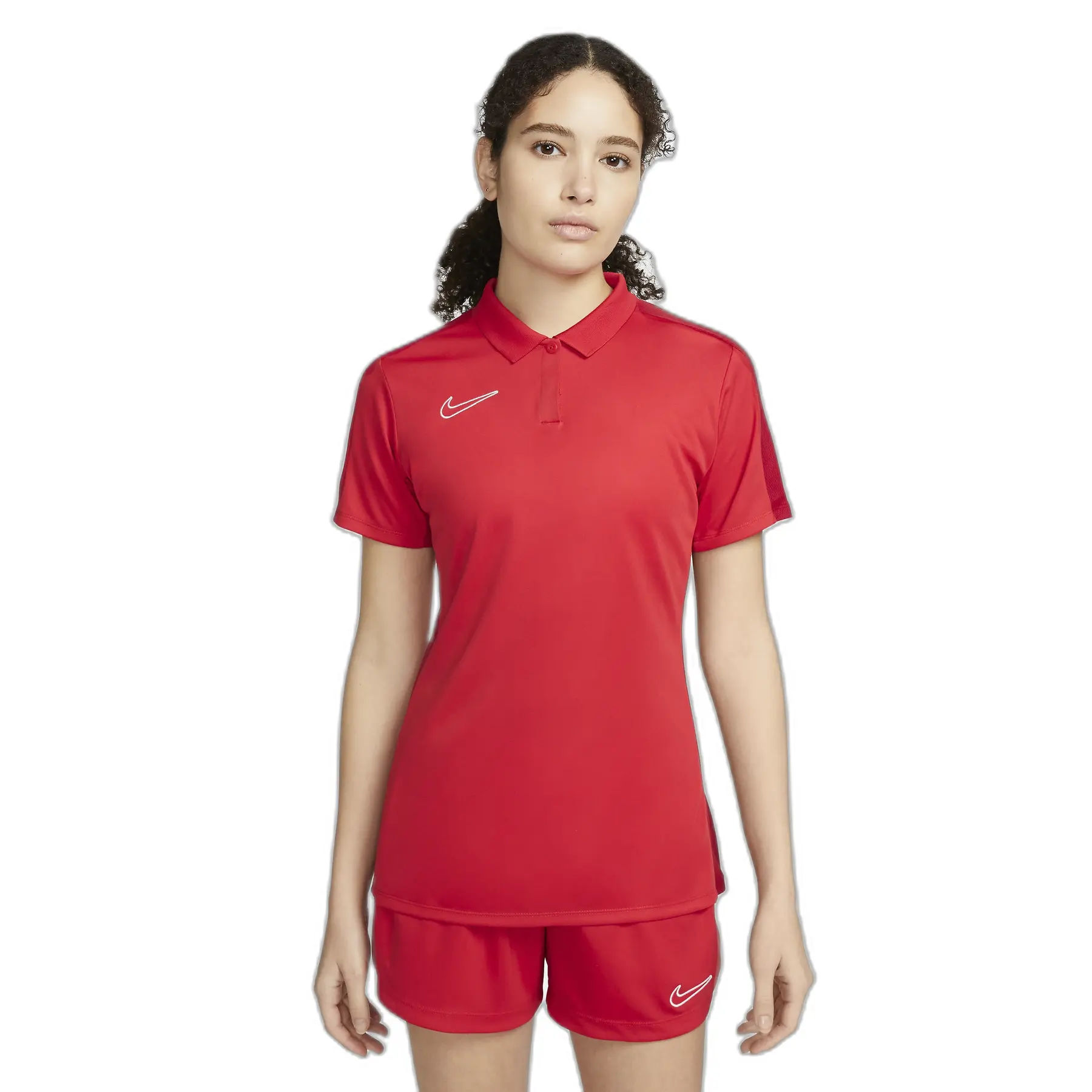 Polo-Shirt Frau Dri-Fit Academy 23 - Rouge - female - Size: XL