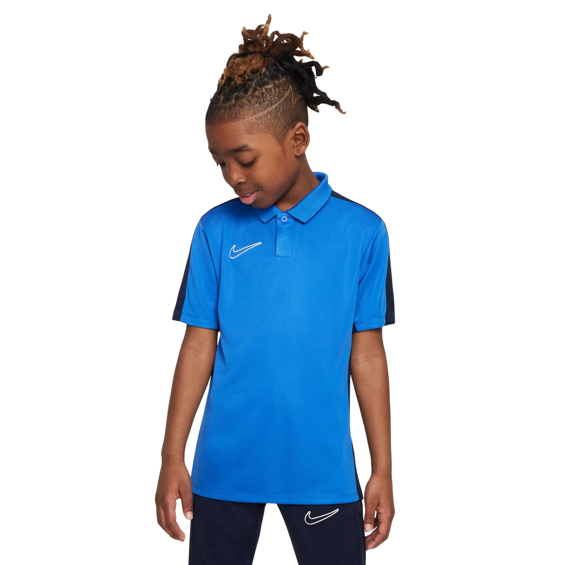 Polo-Shirt Kind Dri-Fit Academy 23 - Bleu - unisex - Size: 13/15 ans