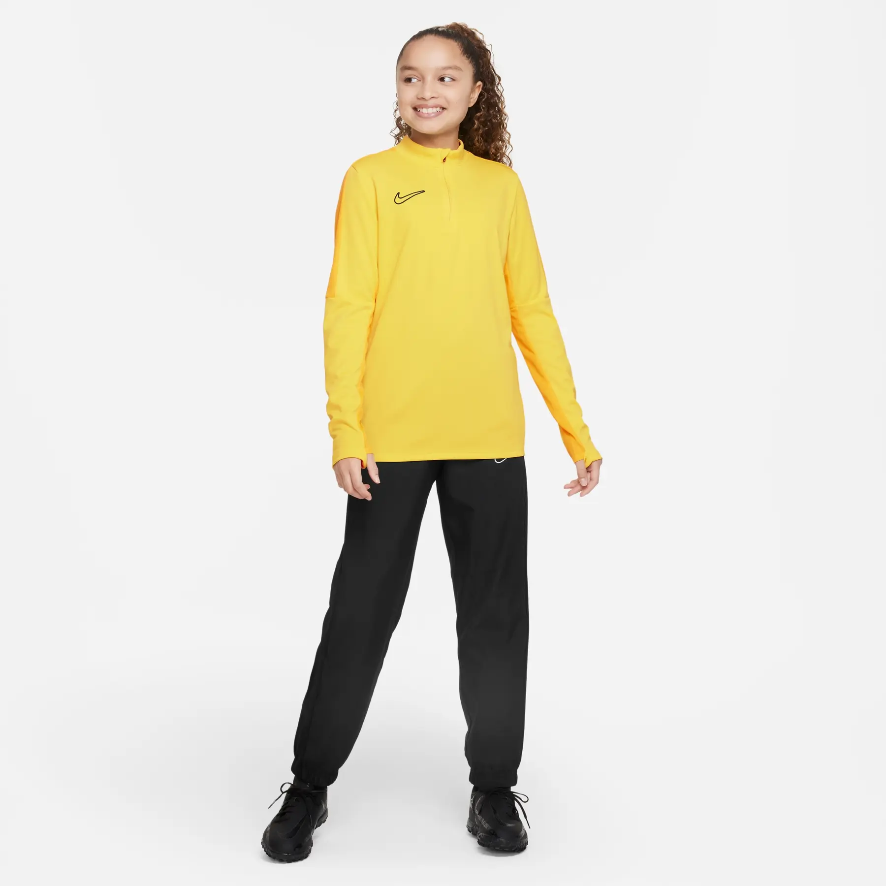 Sweatshirt Kinder Dri-Fit Academy 23 Drill - Jaune - unisex - Size: 10/12 ans