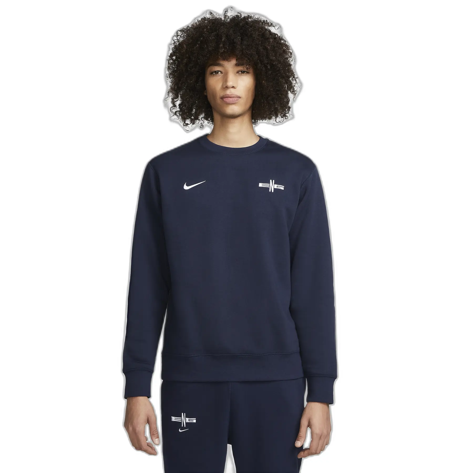 Sweatshirt mit Rundhalsausschnitt Angleterre Club BB Fund - Bleu - male - Size: L