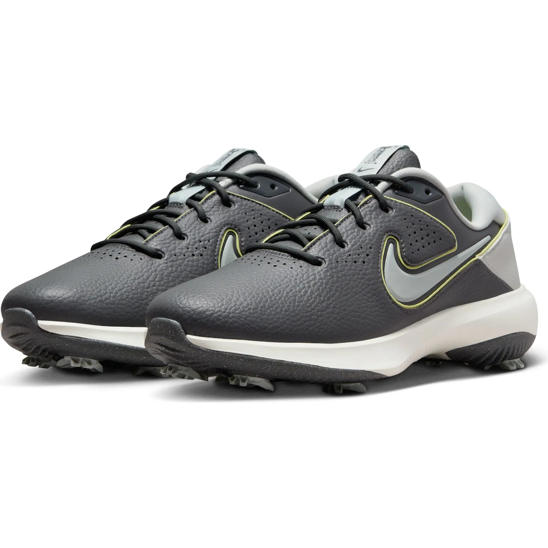 Nike Victory Pro 3 Golf Shoe Golf Shoes Nike Victory Pro 3 Golf Shoes DV6800 | Grey/Red/White main image 4