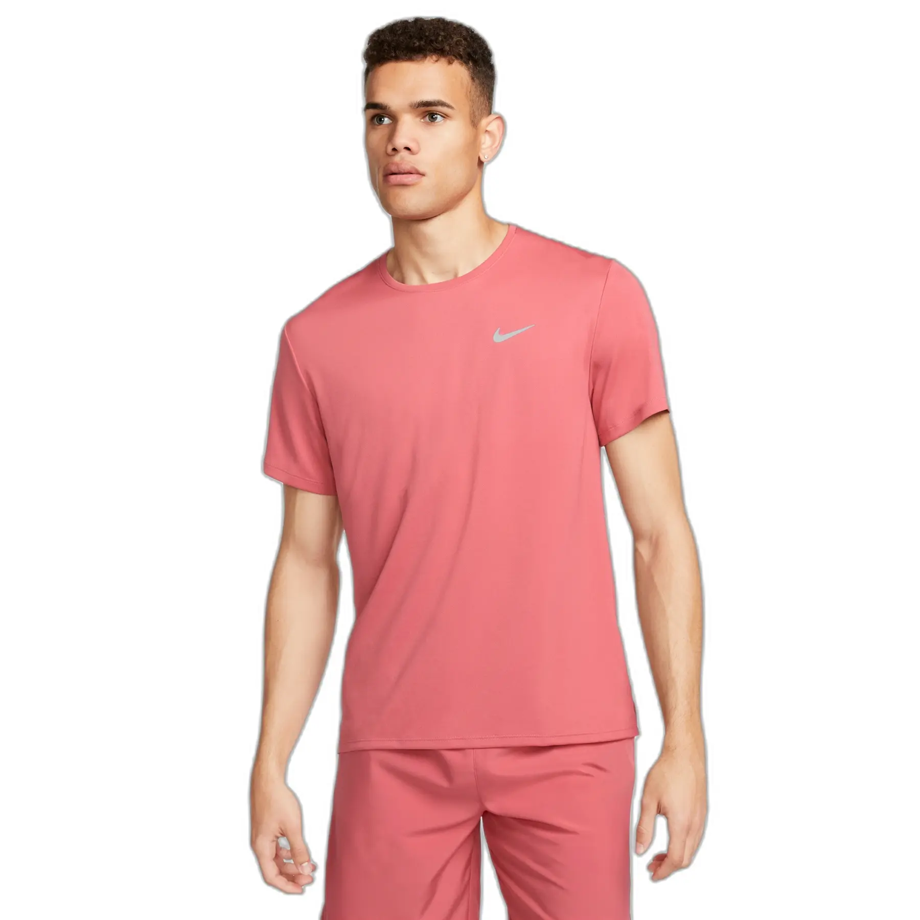 Nike Gris Jersey Dri-Fit Uv Miler