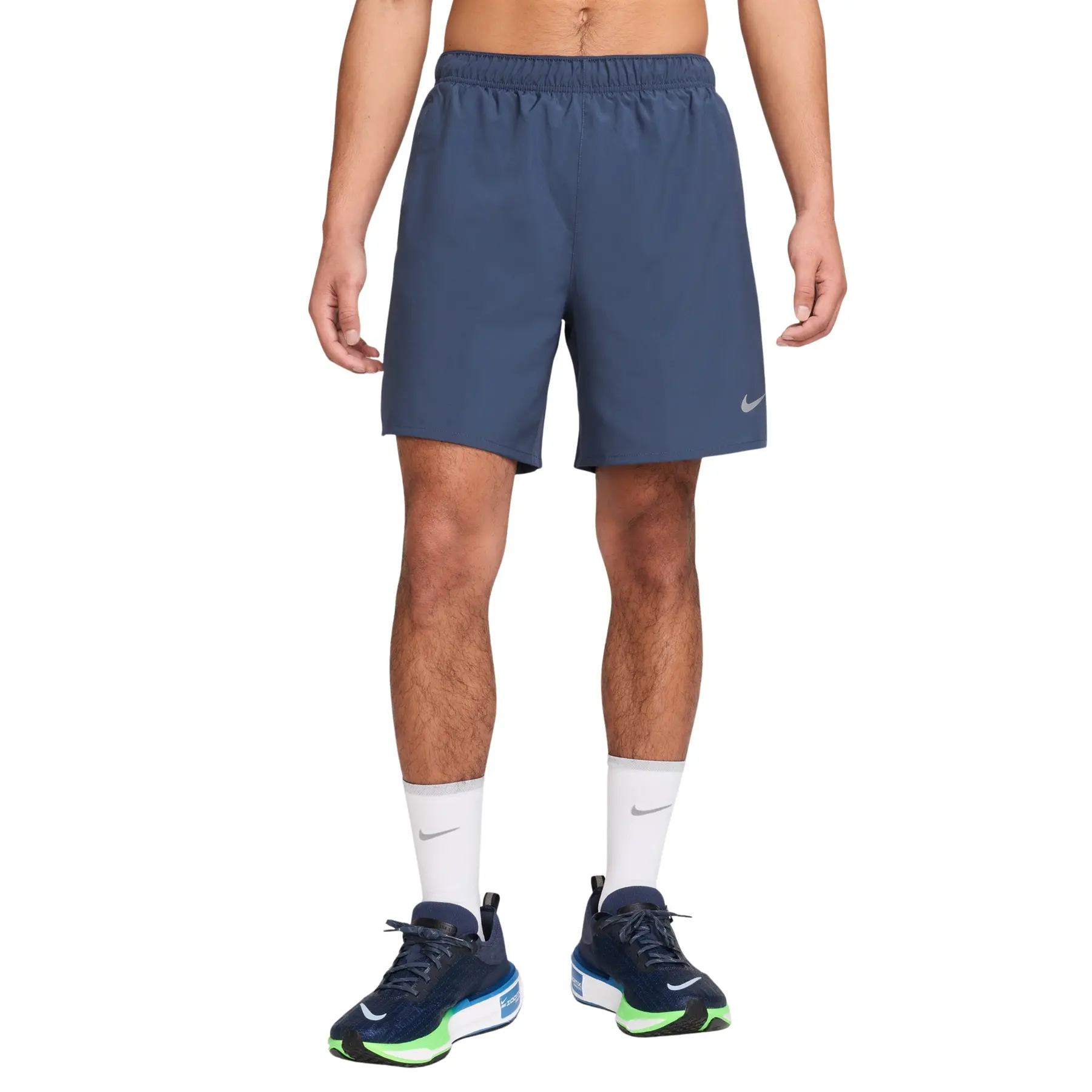 Nike Men's Bleu Shorts With Undershorts Challenger