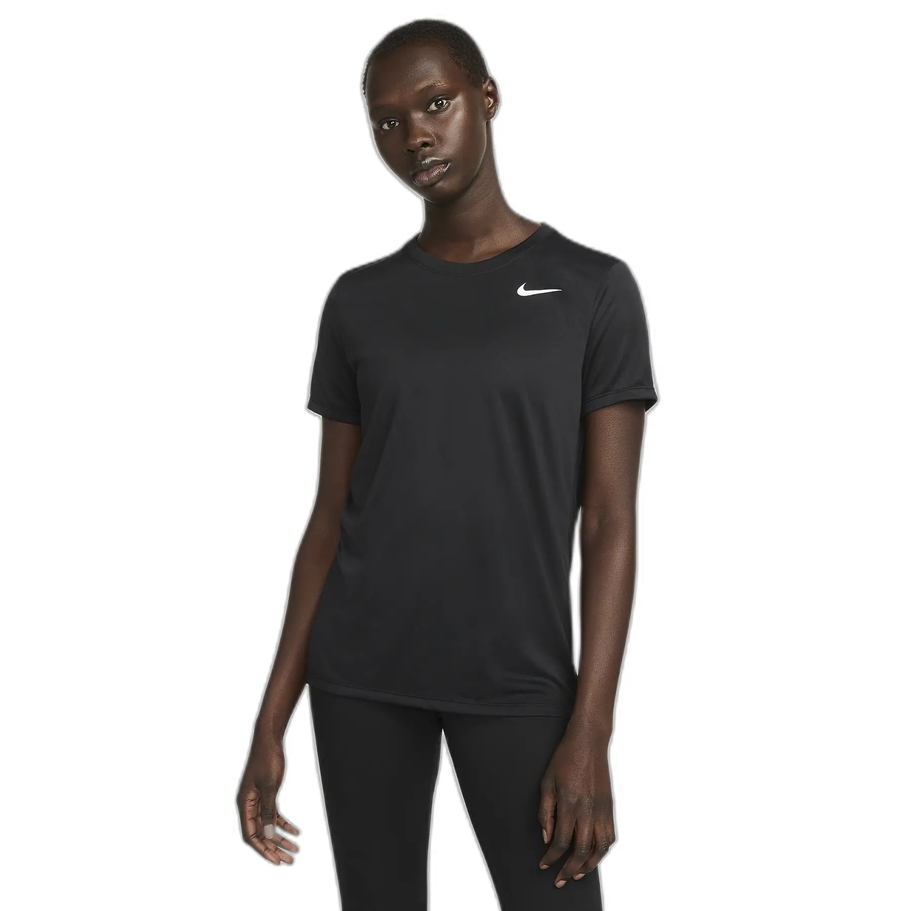 Nike Dri-Fit Regular T-Shirt Women-Black, size: M