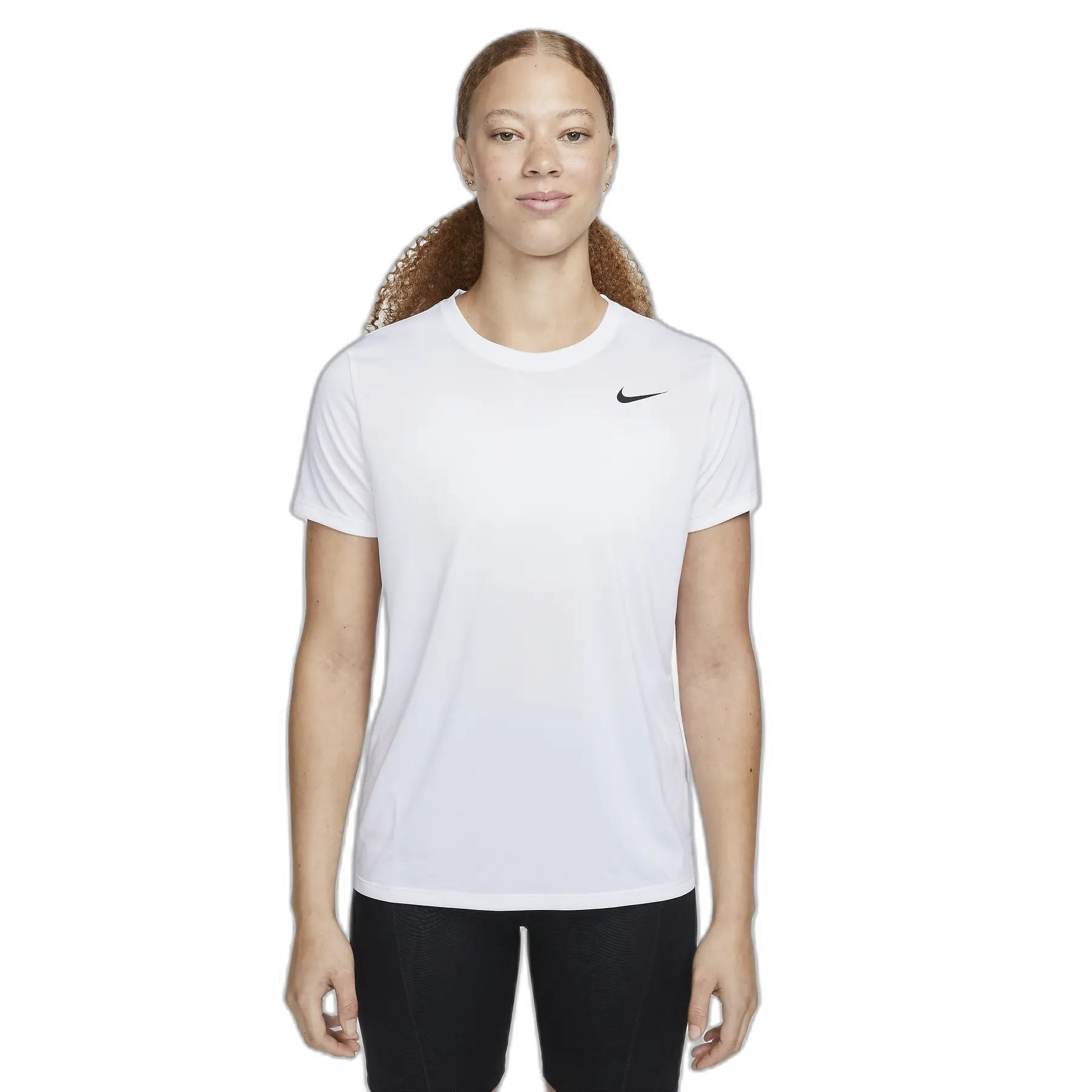 Nike Women's Blanc T-Shirt Dri-Fit Rlgd Lbr