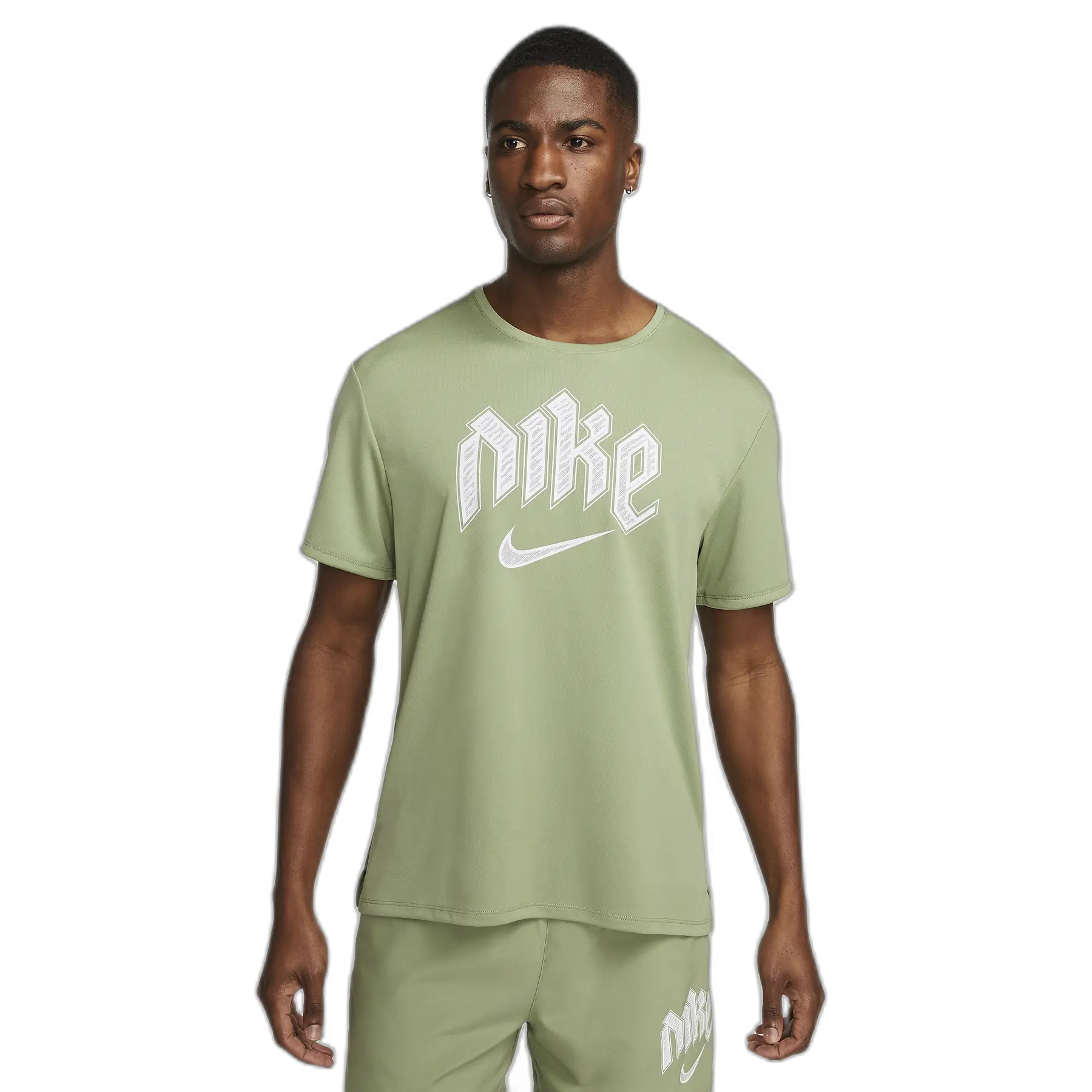 Trikot Dri-FIT Run Dvn Miler - Noir - male - Size: L