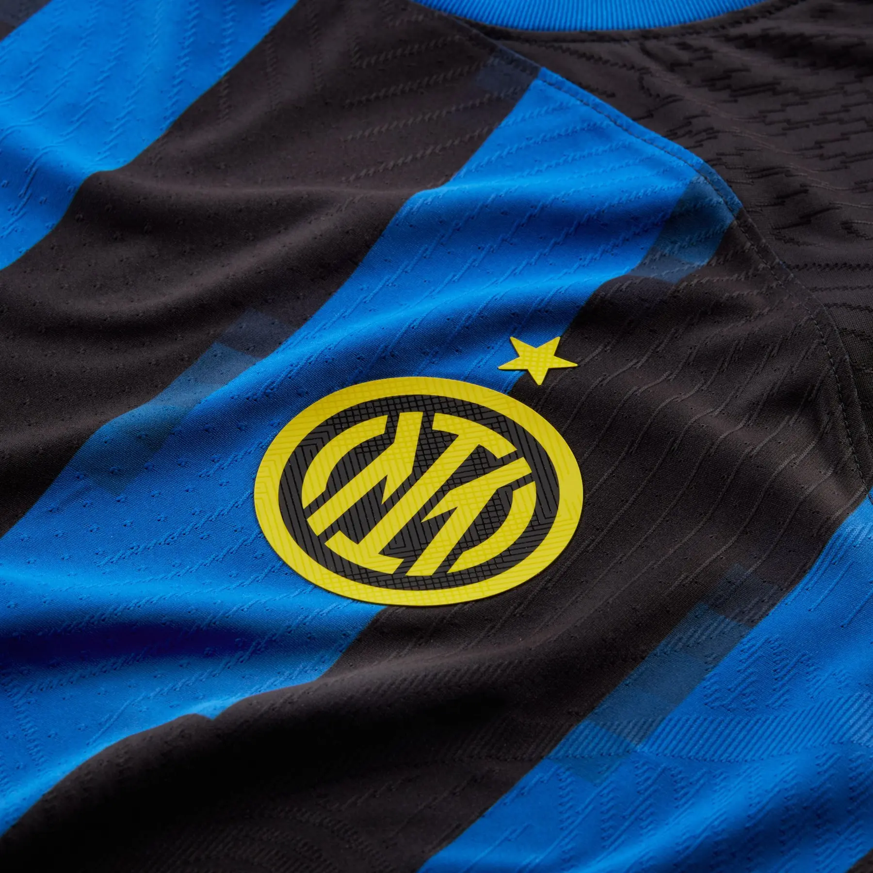 Maglia INTER Ufficiale Home 2023-24 | Replica Autorizzata | 100% Poliestere | Bambino E Adulto | Neutra (Senza Nome)