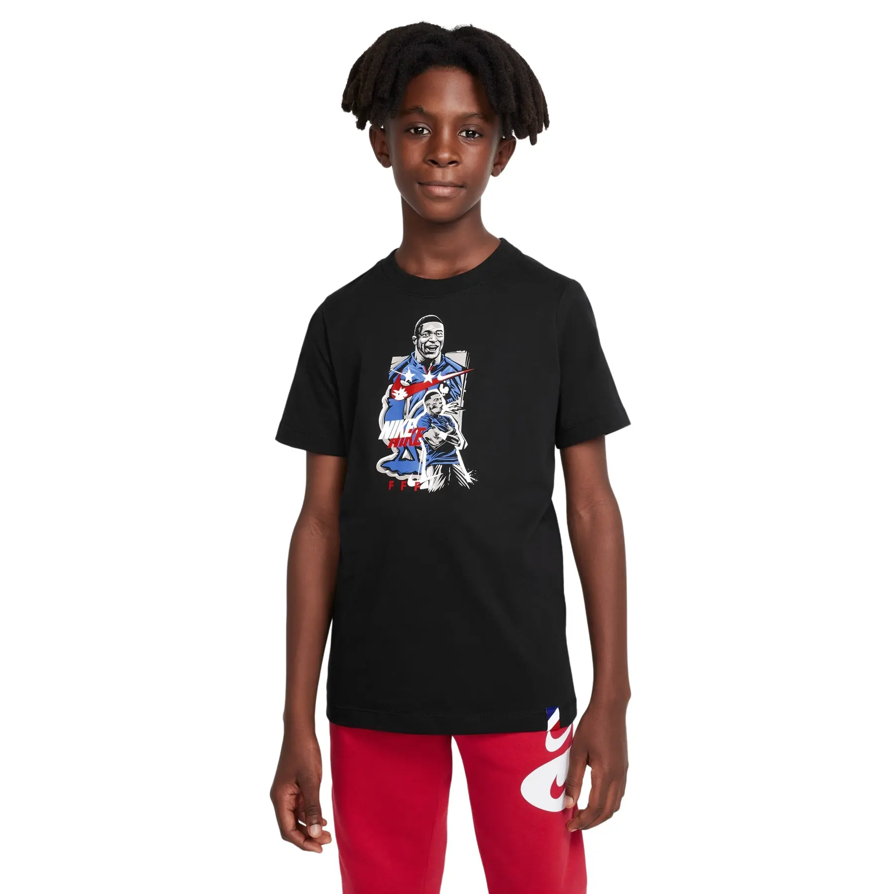 T-Shirt Weltmeisterschaft 2022 Kind France - Noir - male - Size: 8/10 ans
