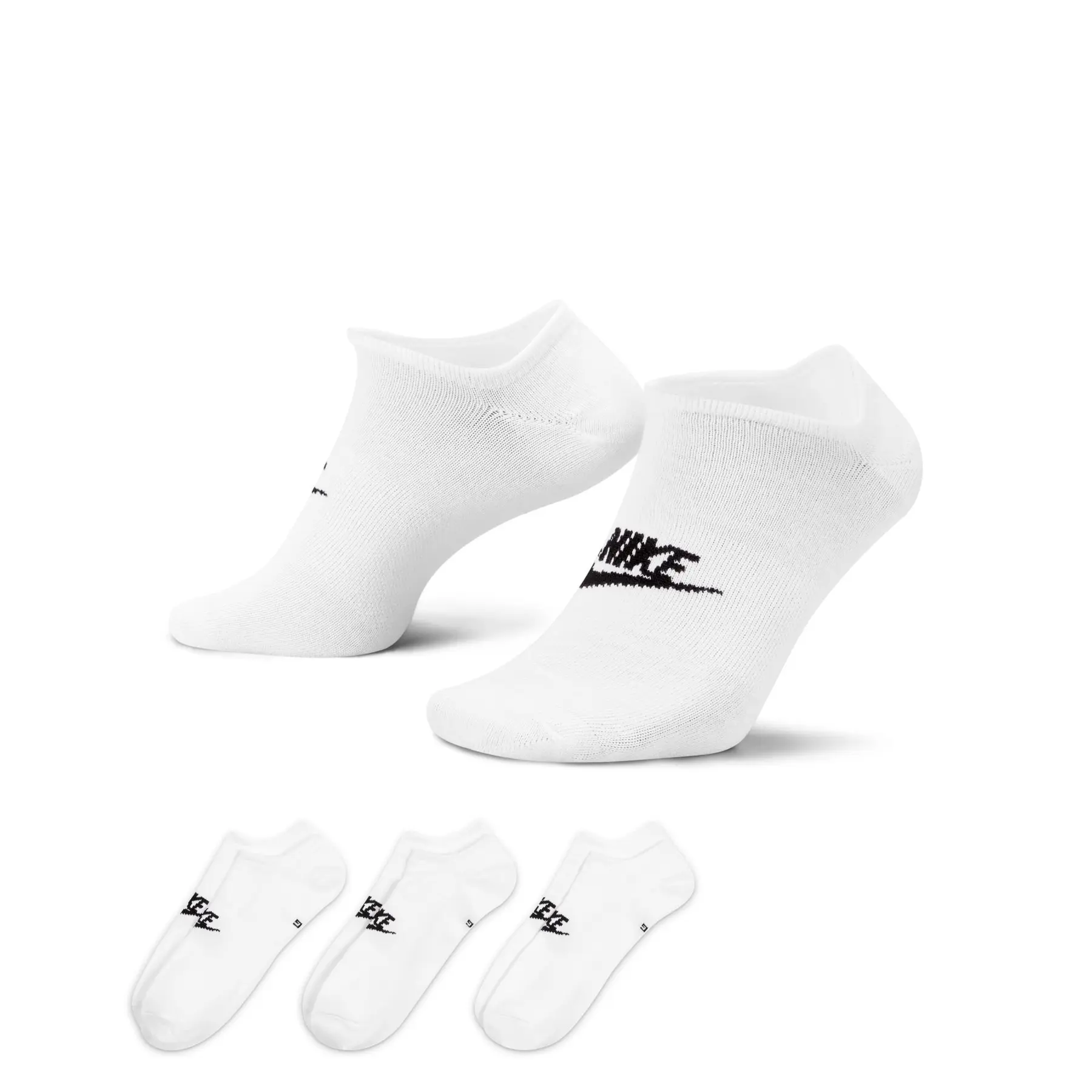 0196148785937 - Sportswear Everyday Essential No-Show-Socken (3 Paar) - Weiß