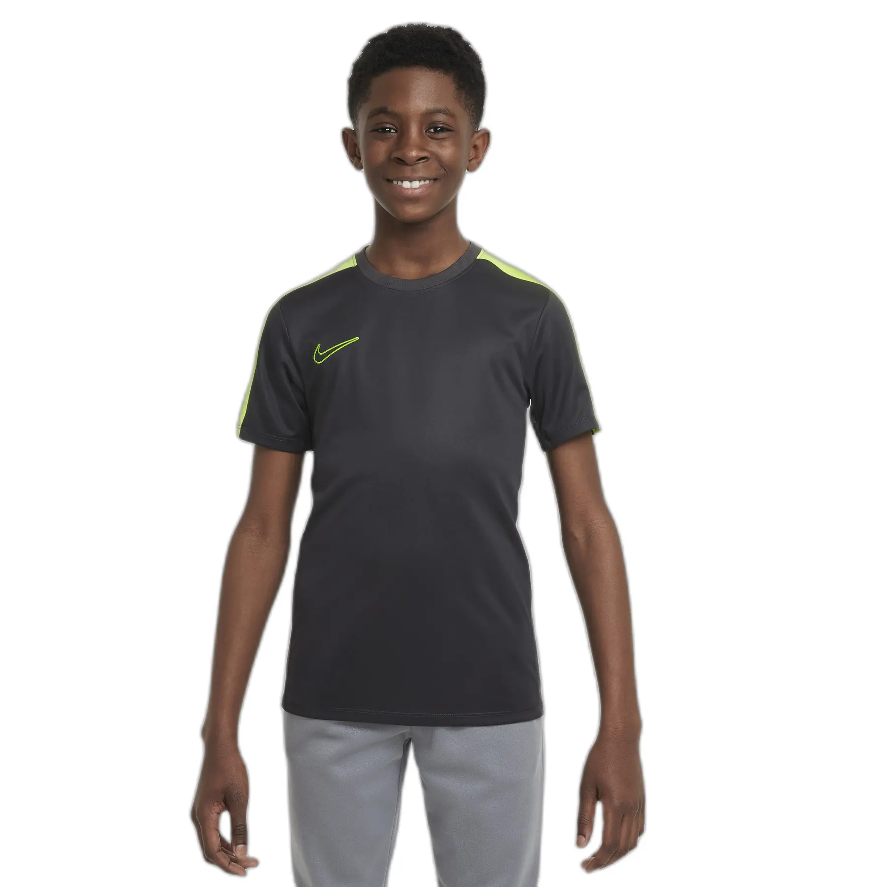Kindertrikot Dri-FIT Academy23 - Gris - unisex - Size: 8/10 ans