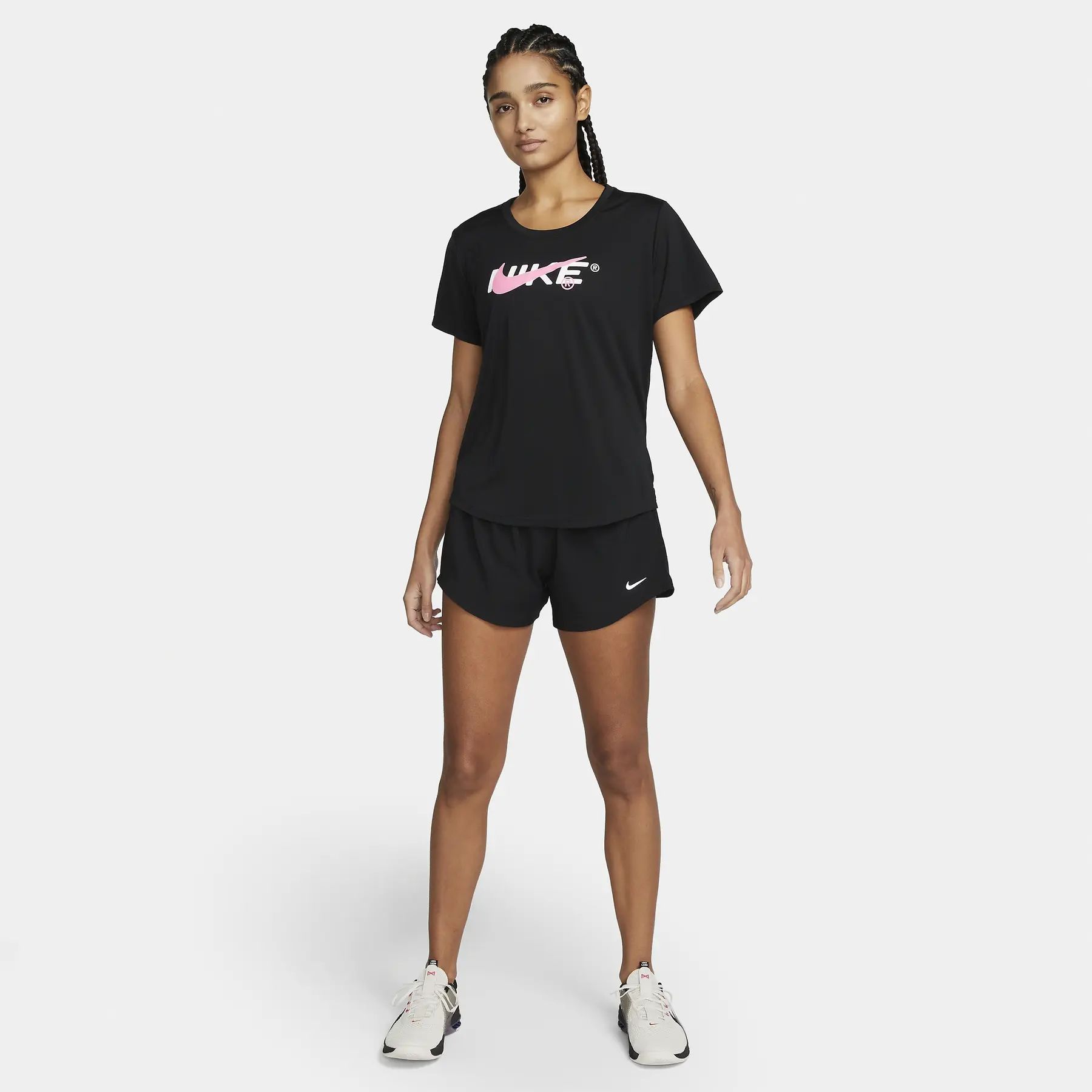 Women's shorts Nike One Dri-FIT MR 3 