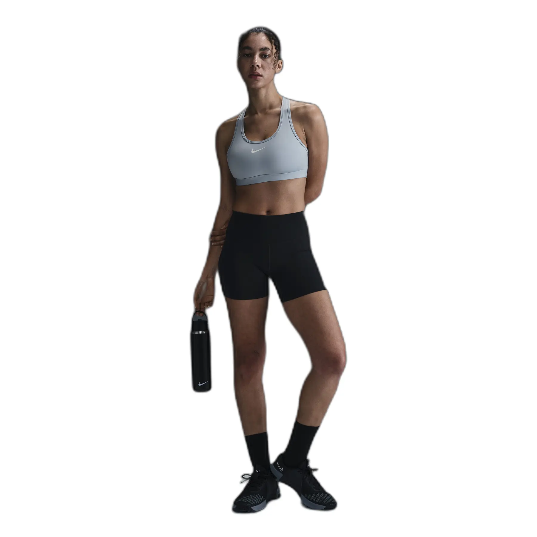 Damen-Sport-BH Nike Swoosh Medium