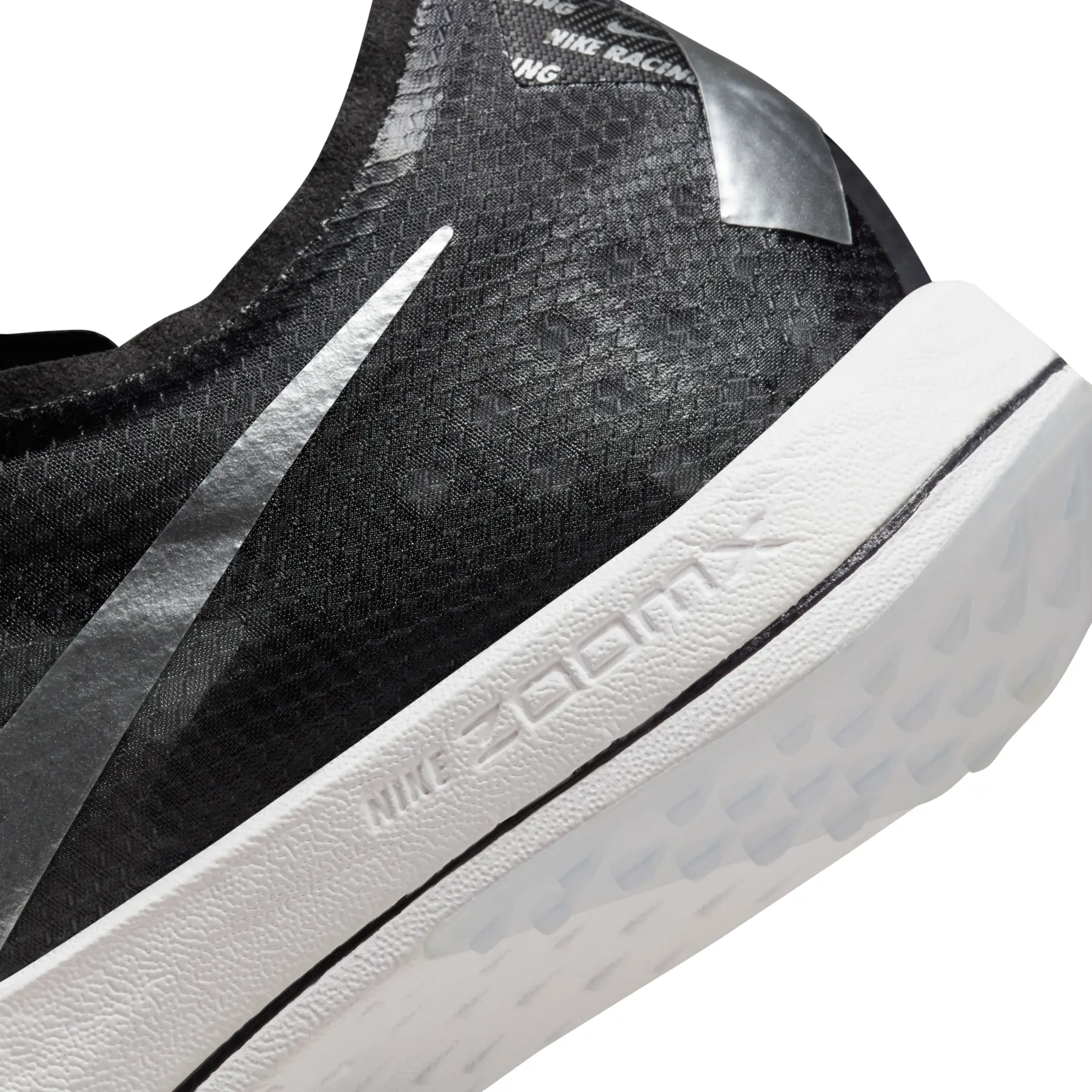 NEW NIKE men\'s zoom x dragonfly xc cross trainer shoes in black/metallic silver Nike ZoomX Dragonfly XC BLACK/METALLIC SILVER-DK SMOKE GREY main image 4