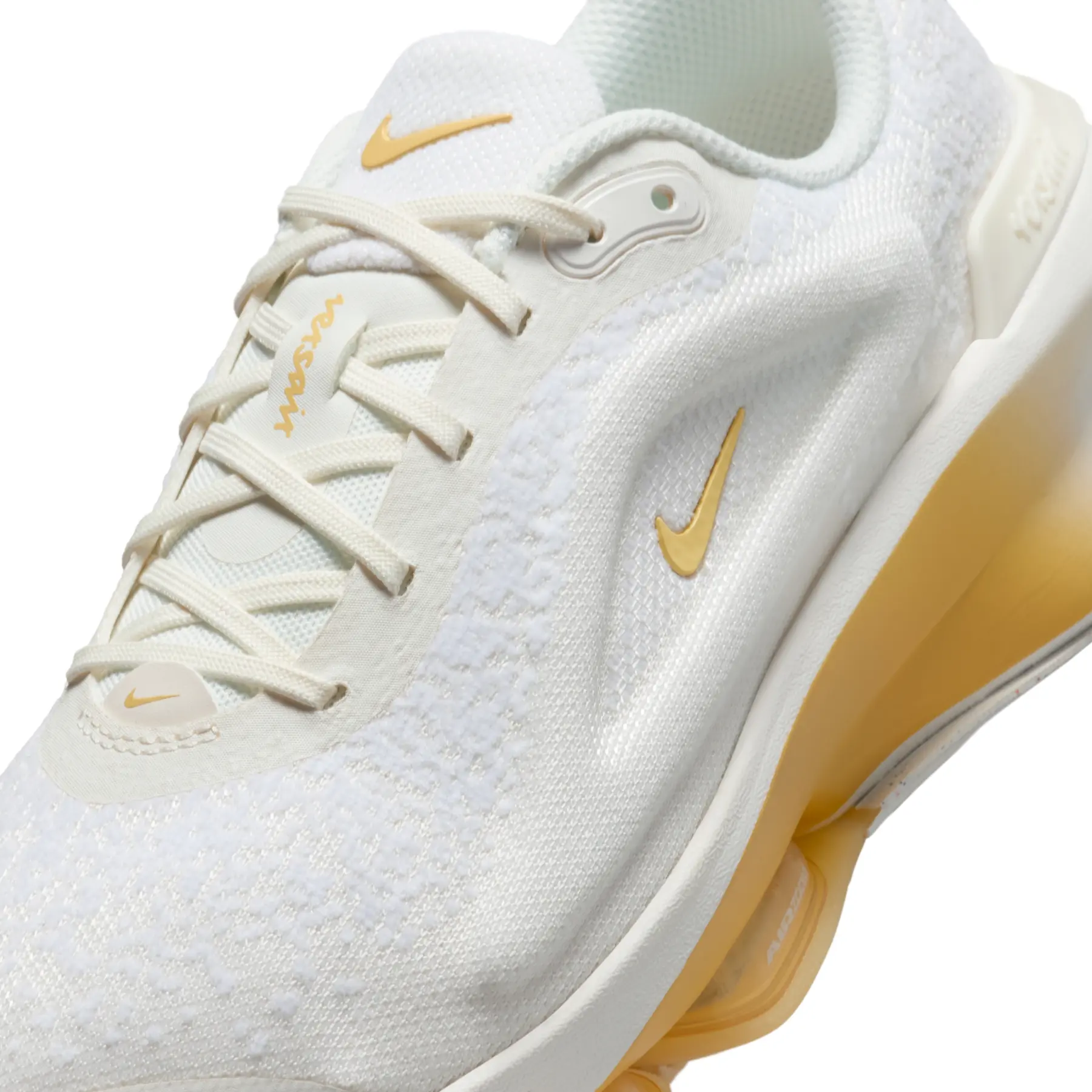 Nike Gold and White Athletic Sneakers Nike Women main image 2