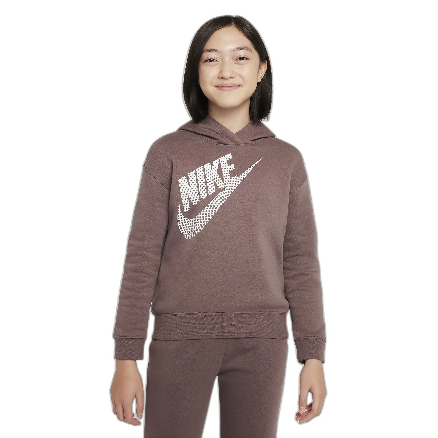 Hoodie, oversized, Mädchen Nike