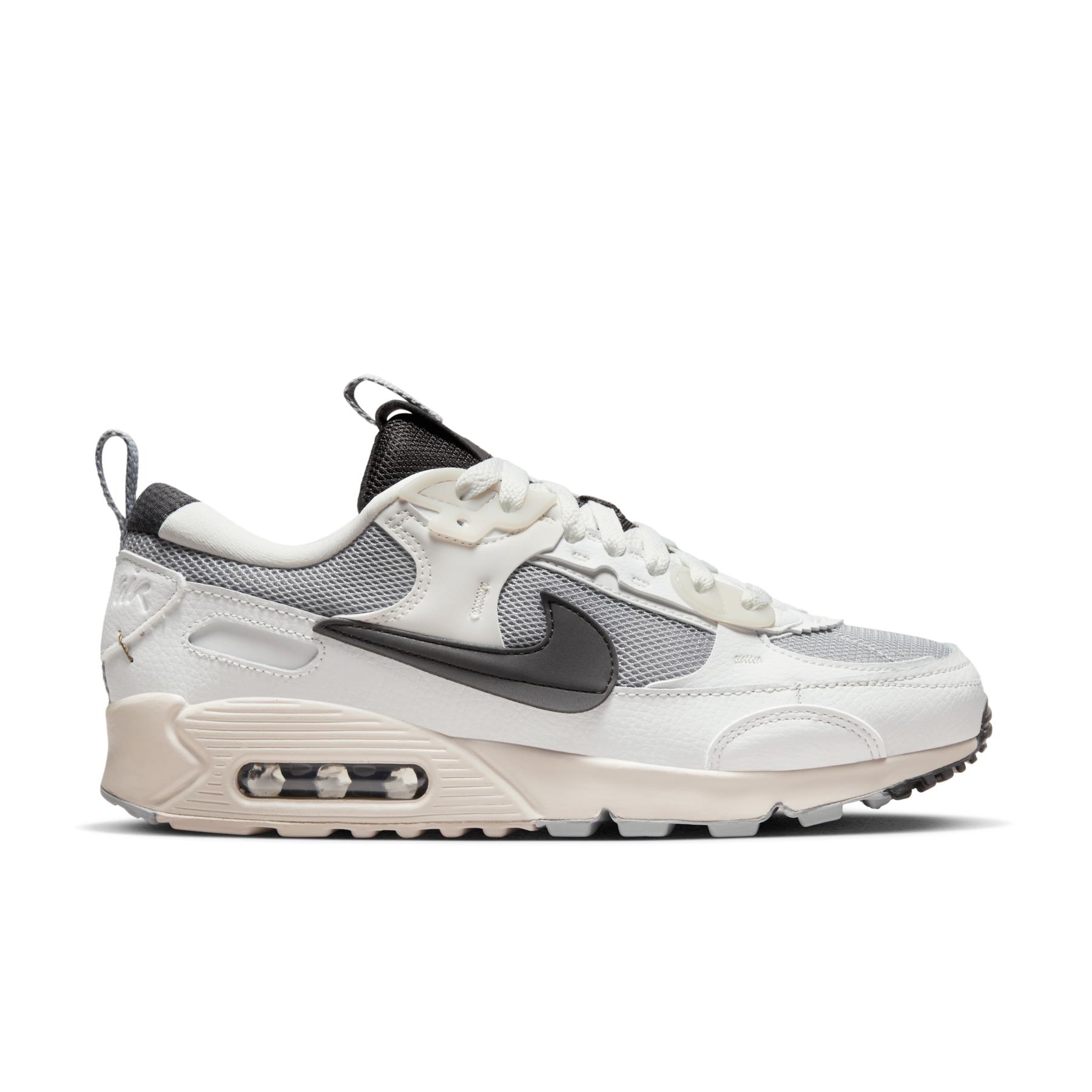 0196152637635 - Nike Performance Damen Sneaker Air Max 90 Futura in mittelgrau Sneaker für Damen