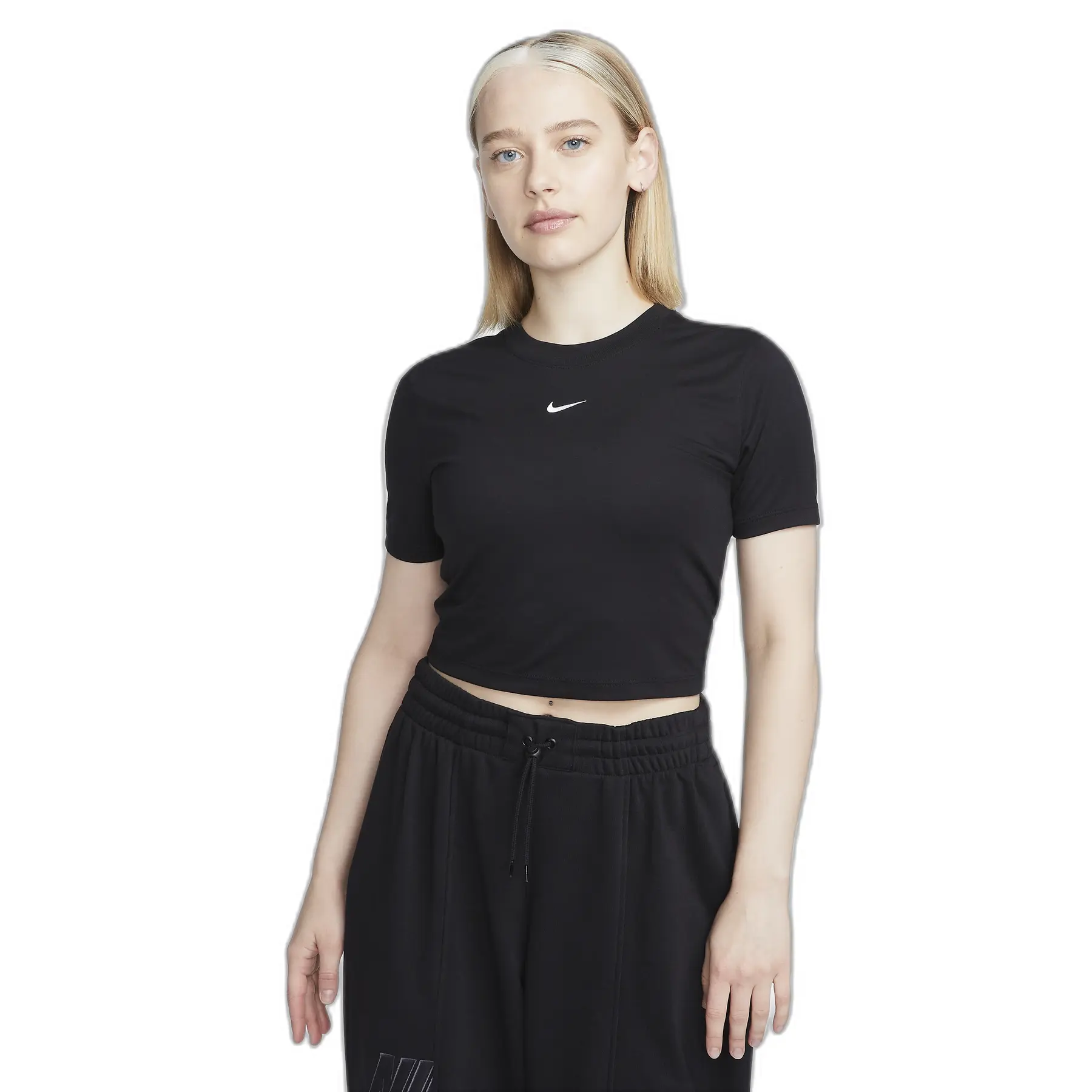 0196154094559 - Slim Crop T-Shirt Frau Essential