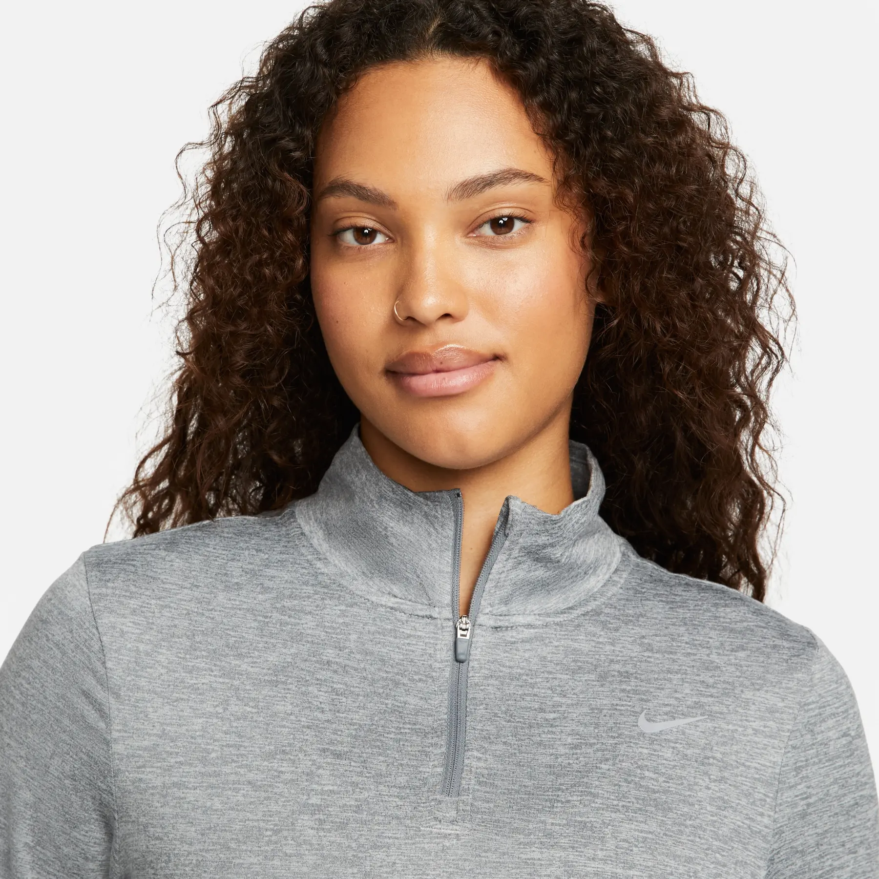 Sweatshirt 1/2 zip woman Nike Swift Element Dri-FIT UV | Foot-Store