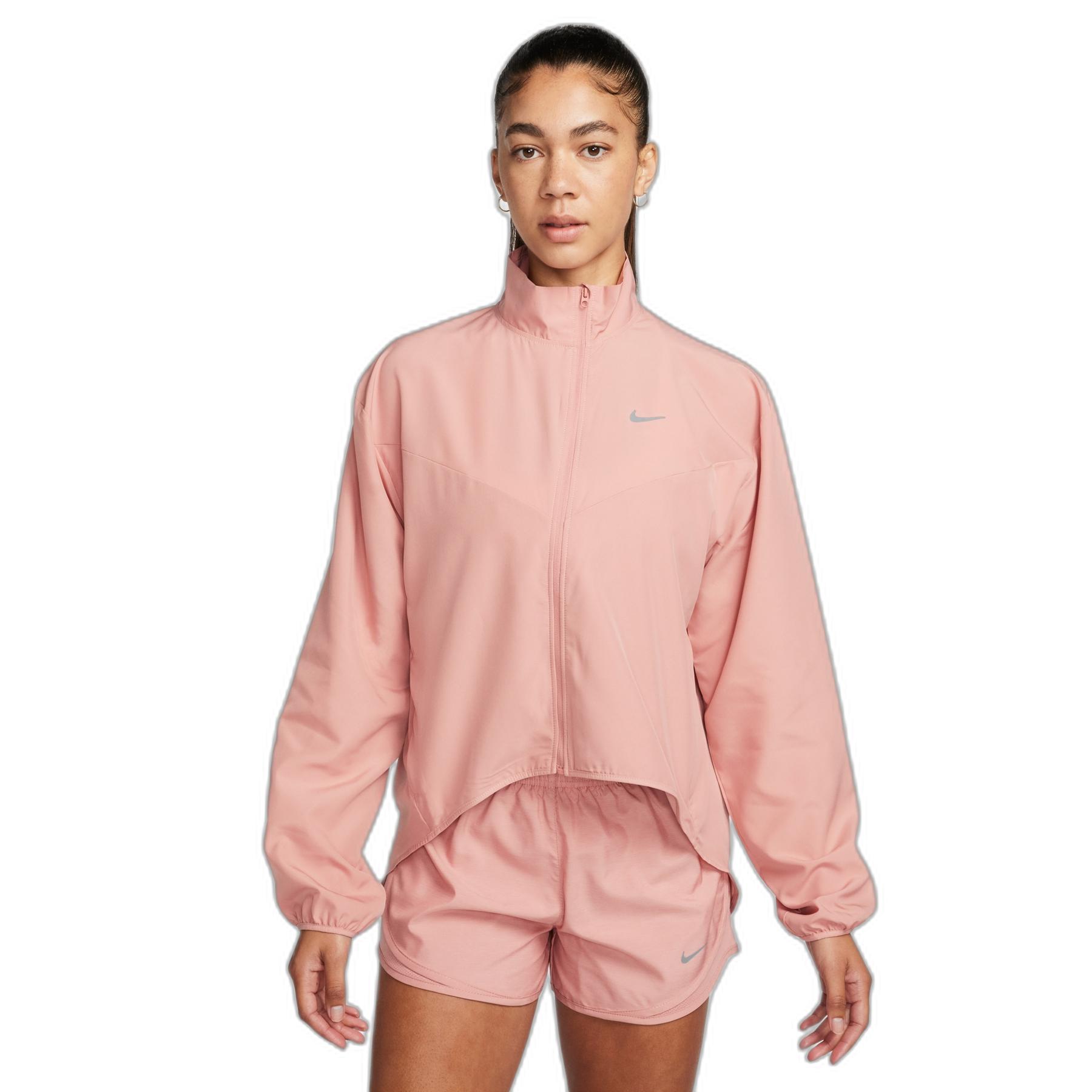 Veste+impermeable+Dri-FIT+femme+Nike+Swoosh+HBR