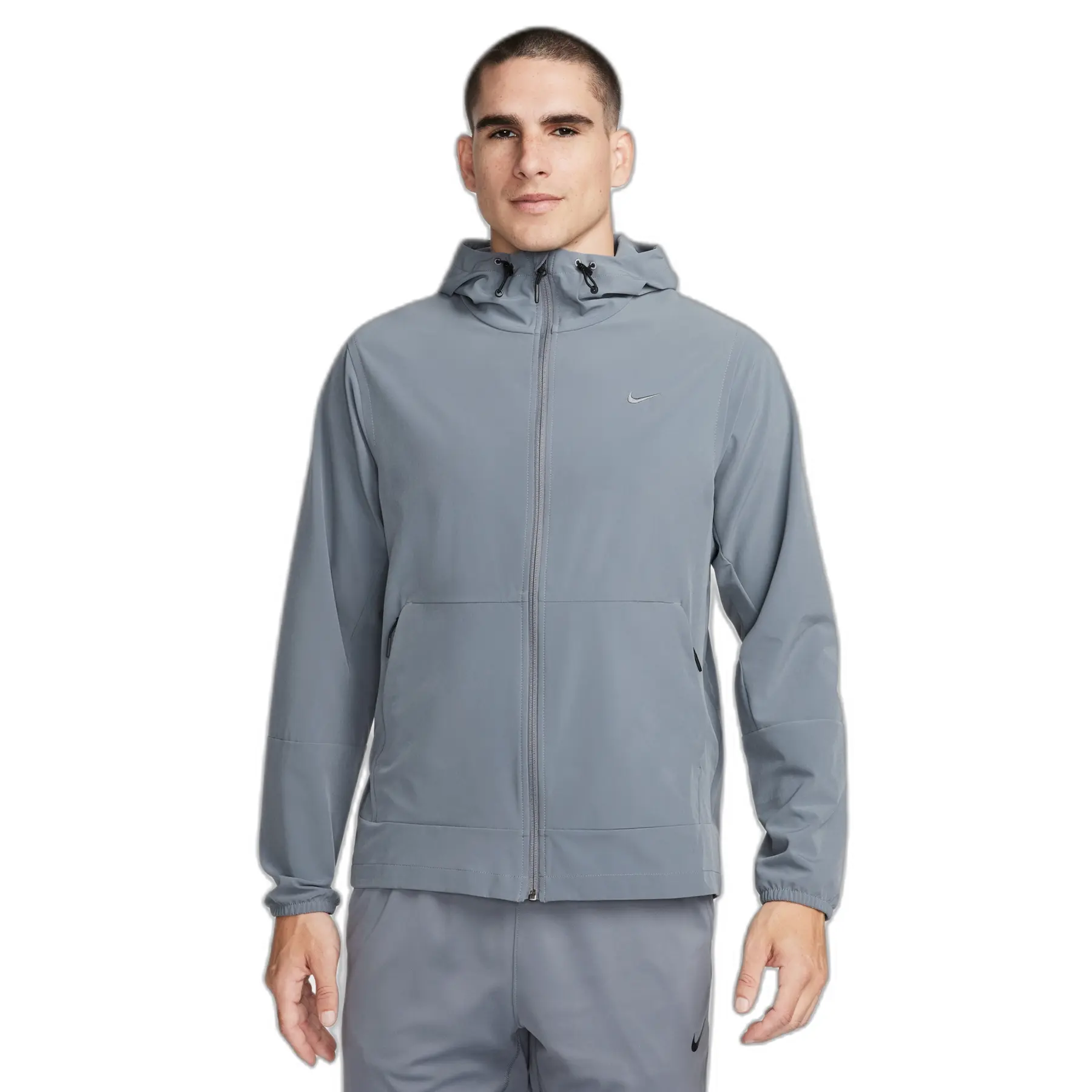 Nike Men's Gris Waterproof Jacket Unlimited