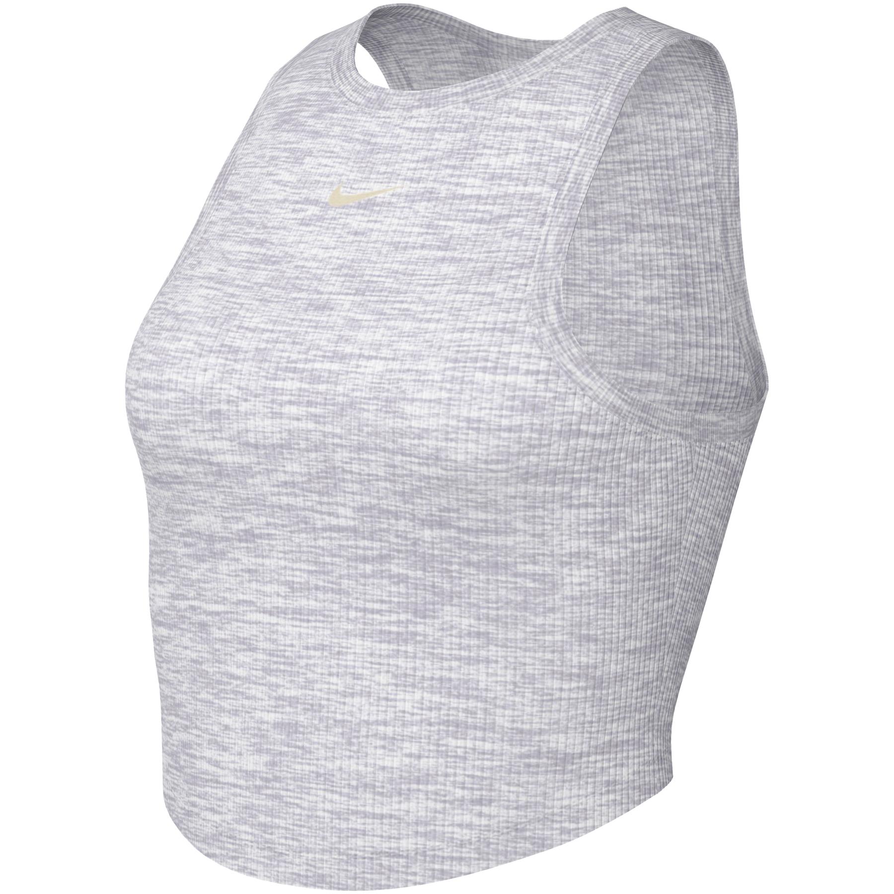 0197596688726 - Kurzes enganliegendes geripptes Tanktop Damen Essentials