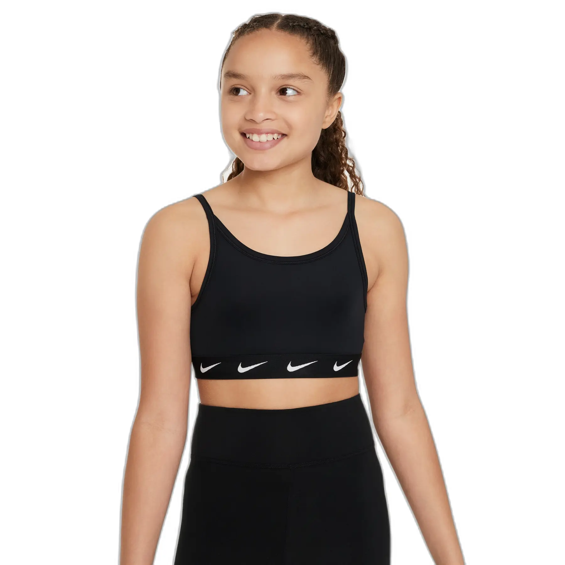 BH, Mädchen Dri-FIT One - Noir - female - Size: 10/12 ans