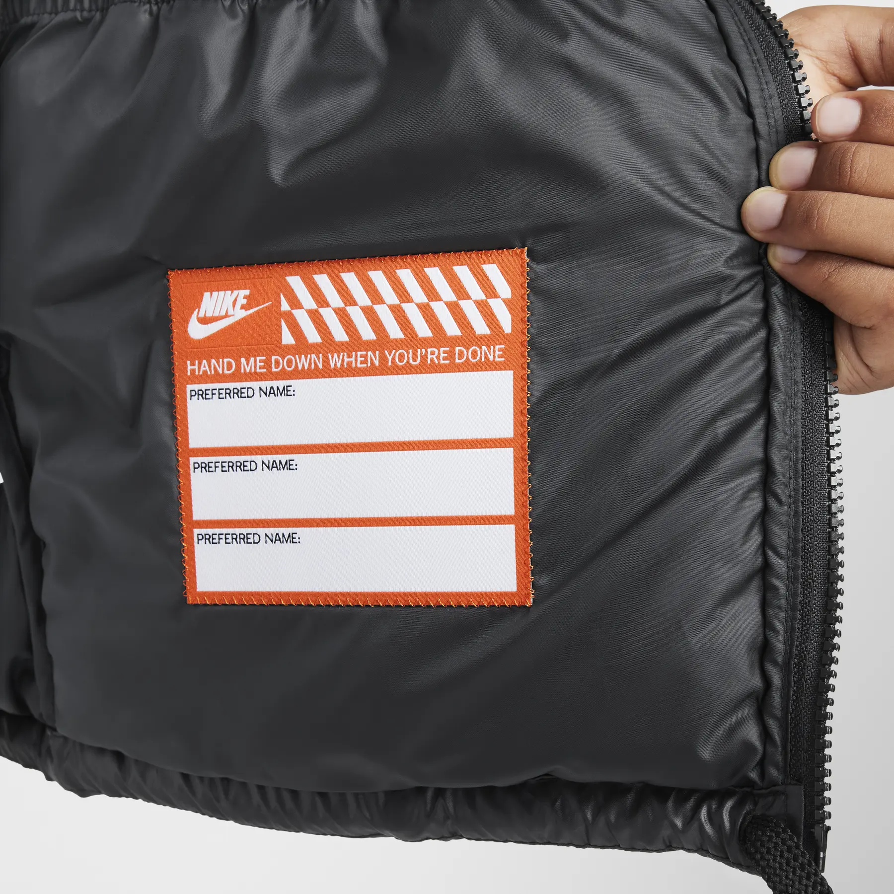 Mouwloze jas met capuchon voor kinderen Nike Therma-FIT Ultimate