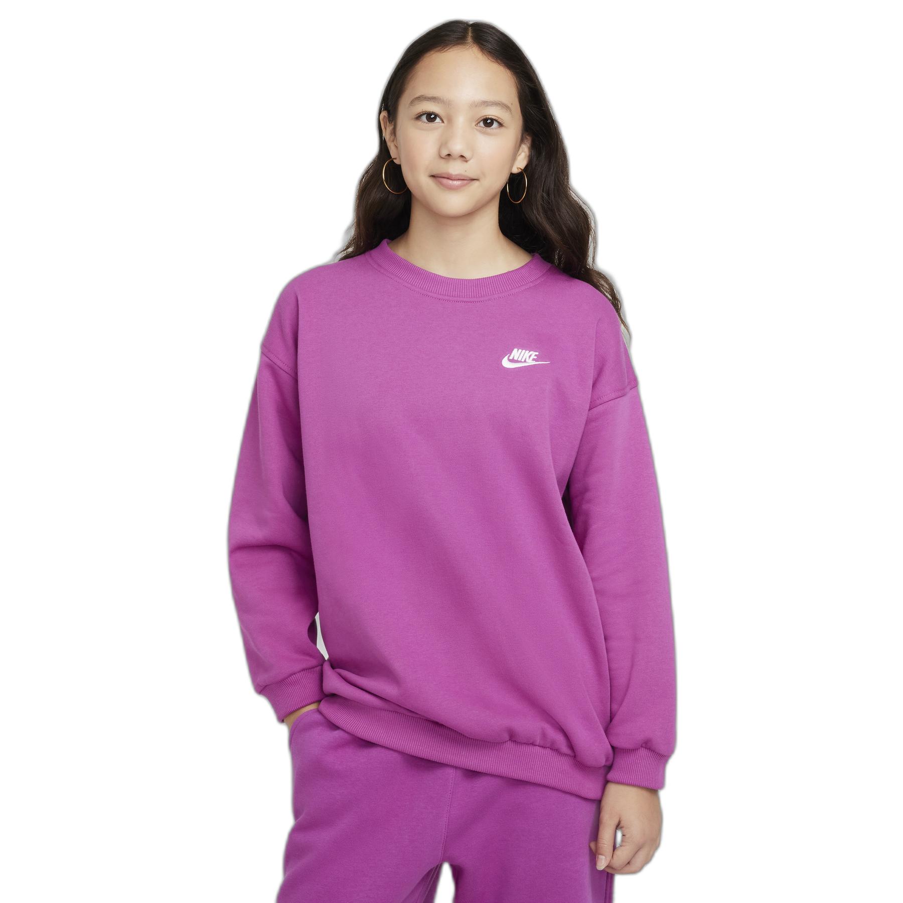 0197600428898 - Oversize-Pullover für Mädchen Club Fleece