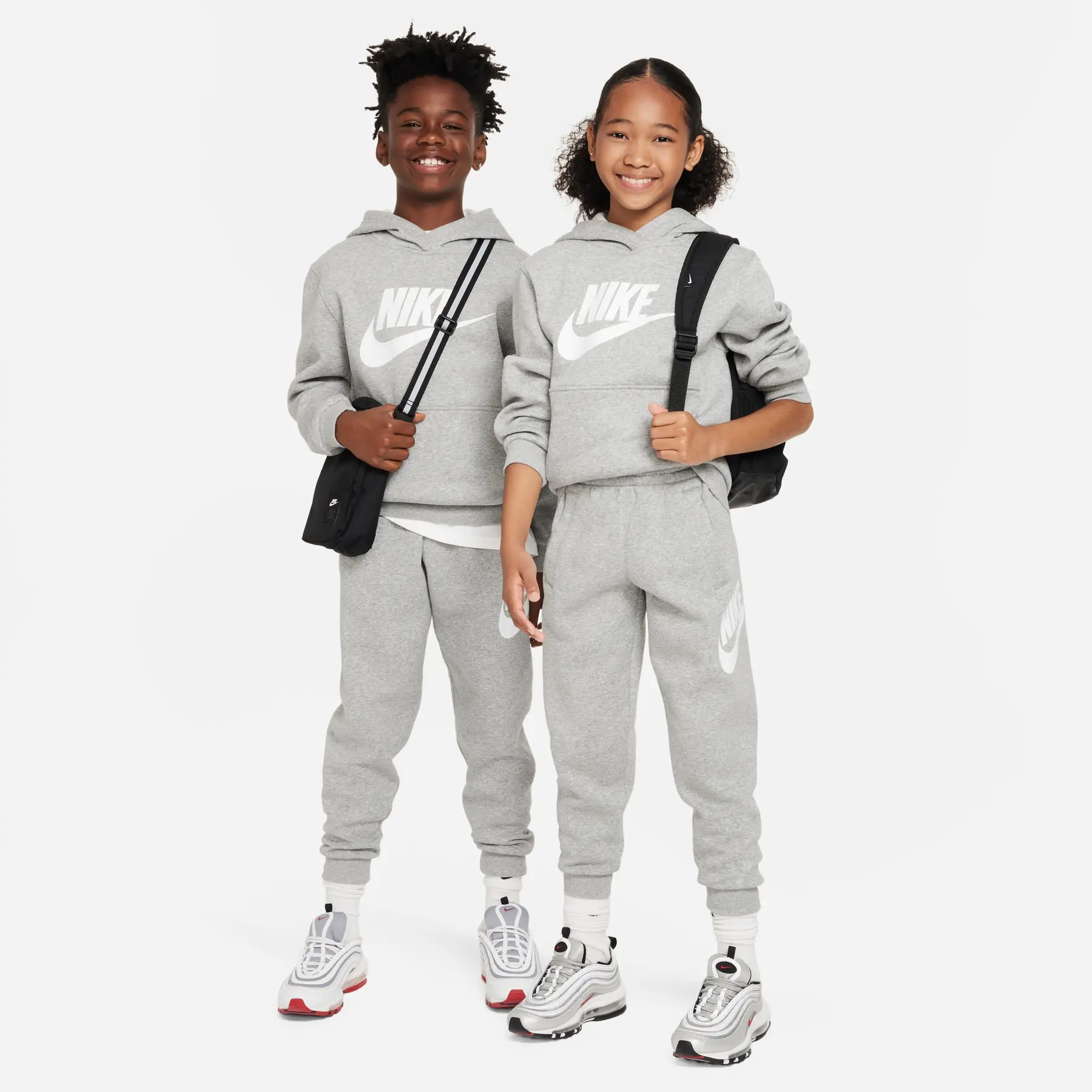 Kinder-Kapuzenpullover Nike Club Fleece HBR