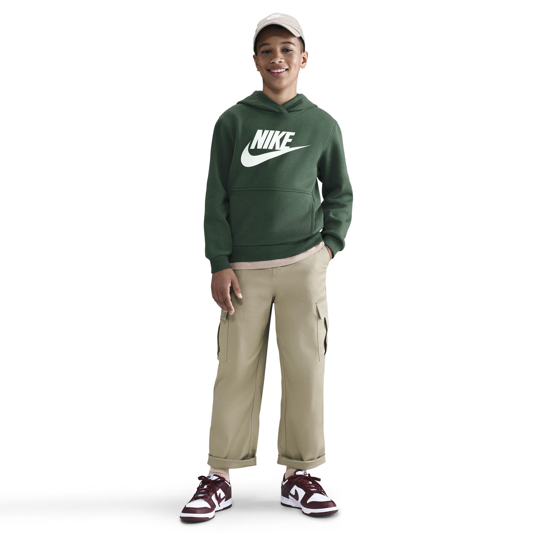 0198482179670 - Sweatshirt à capuche logo enfant Club Fleece