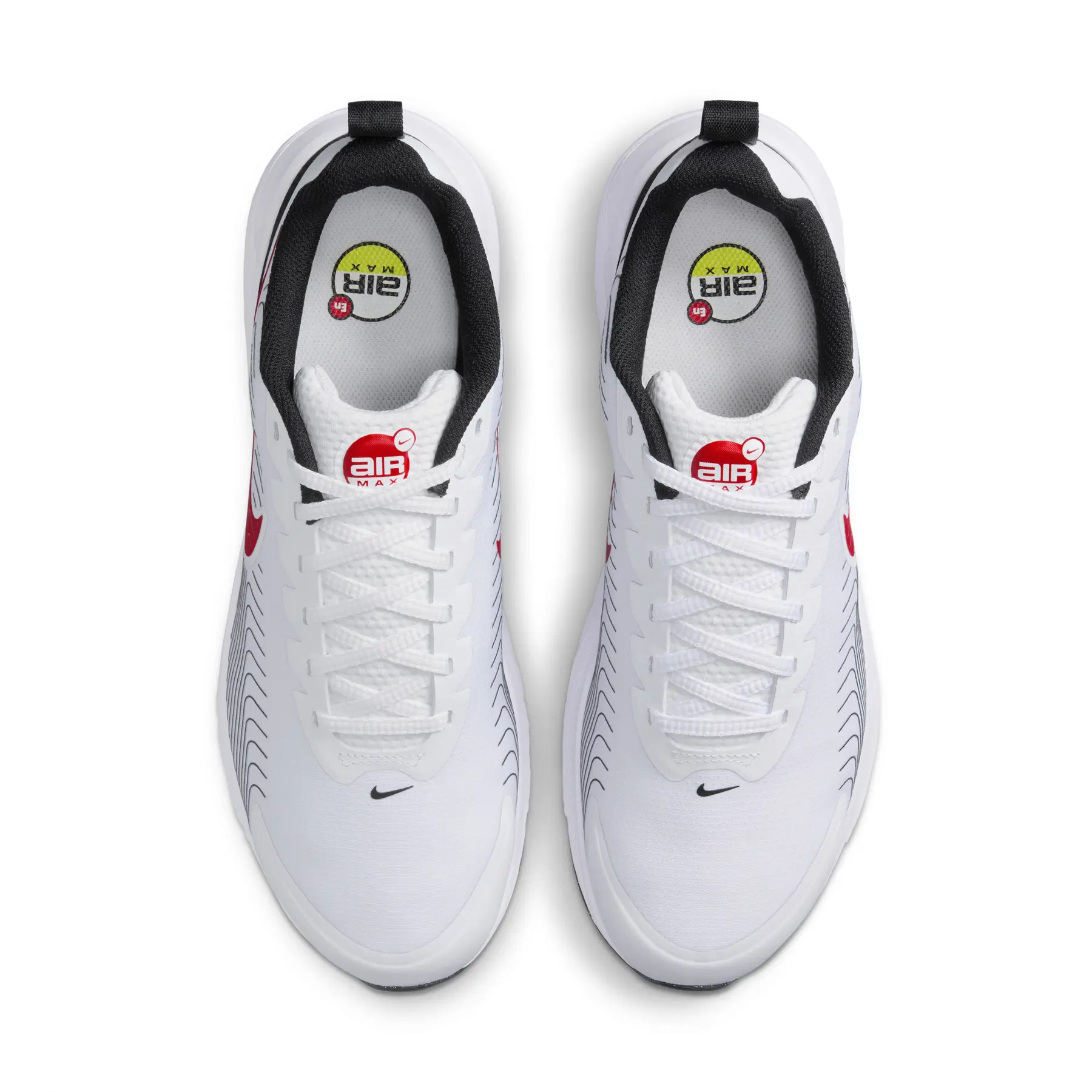 Nike Air Max Nuaxis White Grey Red‎ Running Sneakers FD4329 Mens Size 10 NEW Men main image 2