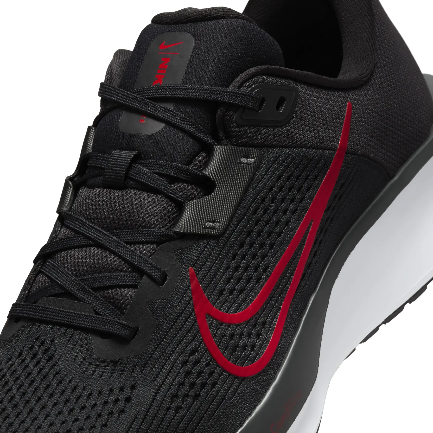 Nike Men’s Size 9.5 Black White Red Quest 6 ComfiRide Road Running Shoes PRE-ORDER‼️ Nike Quest 6 Men main image 4