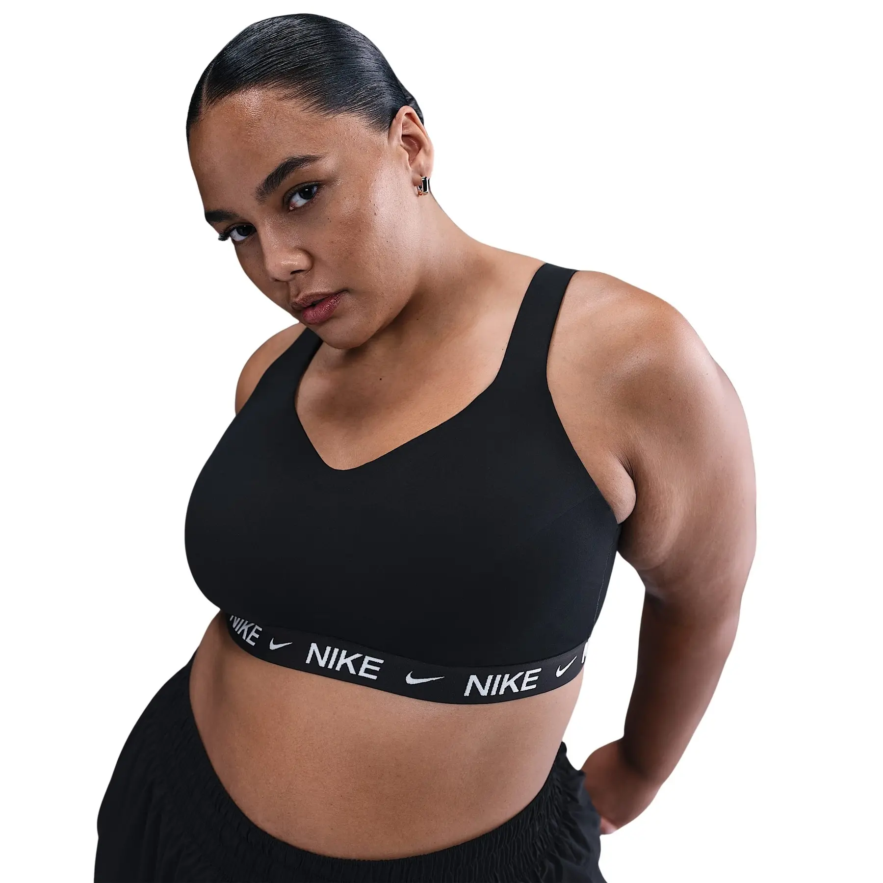 Nike Women's Noir High Support Sports Bra For Indy