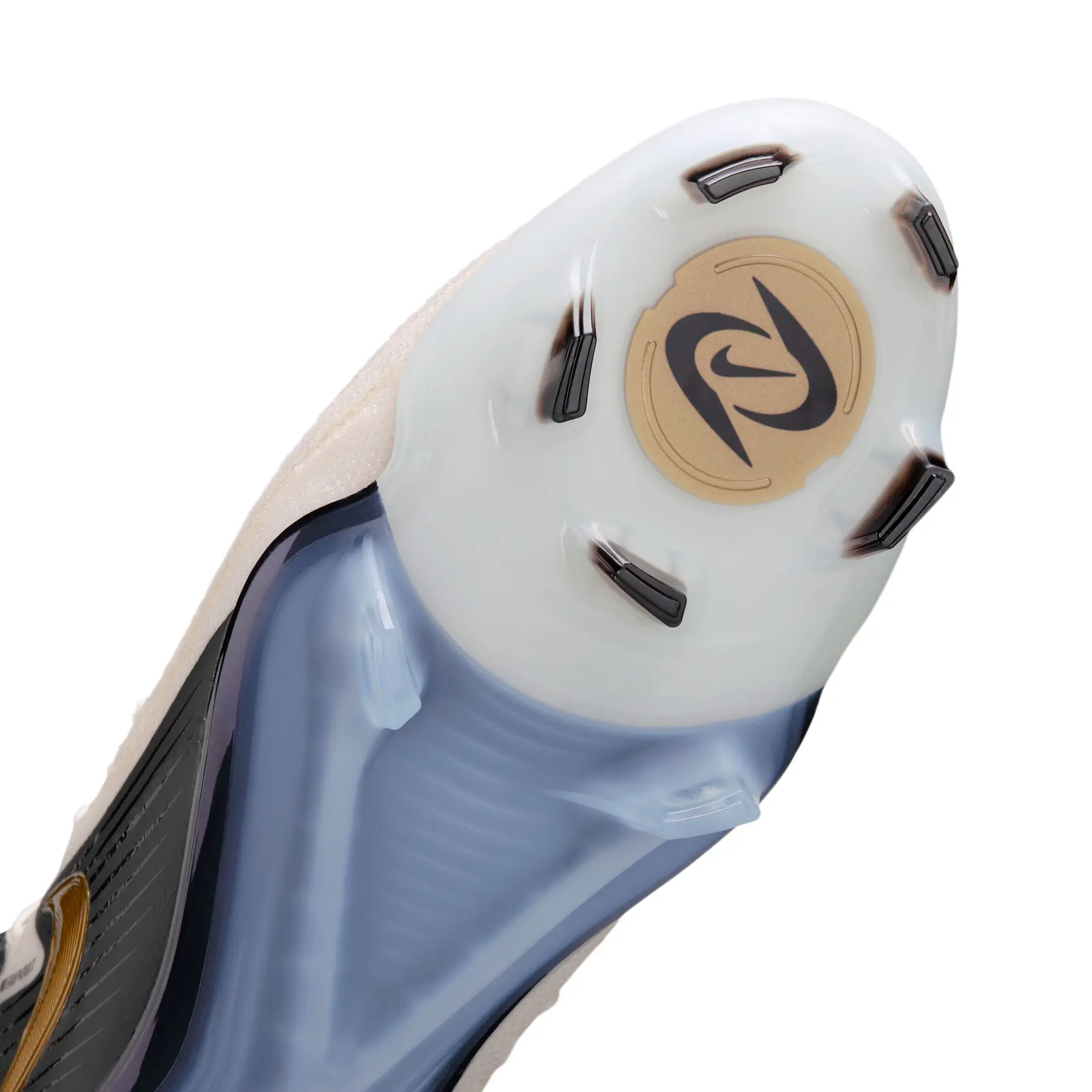 Nike Phantom Luna 2 Elite FG Cleats White Gold Mens Size 6 FJ2572-100 Nike Phantom Luna 2 Elite FG Soccer Cleat White/Gold FJ2572  main image 4