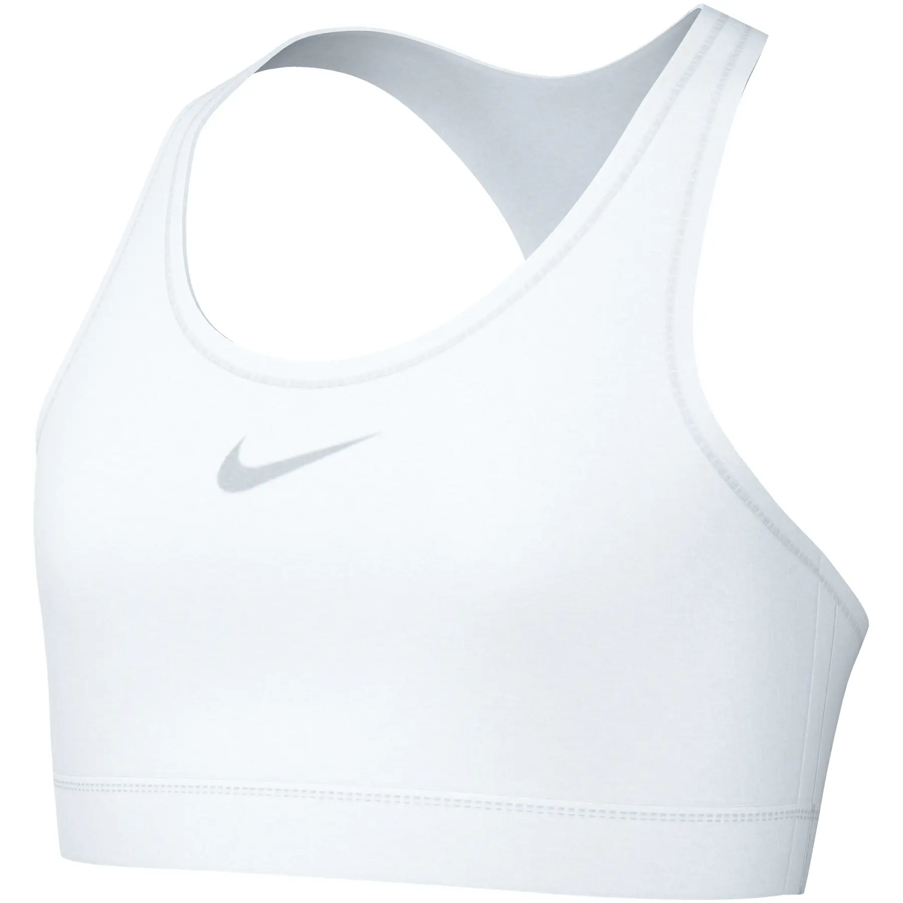 Nike Unisex Kids Blanc Children's Leggings Dri-Fit Swoosh