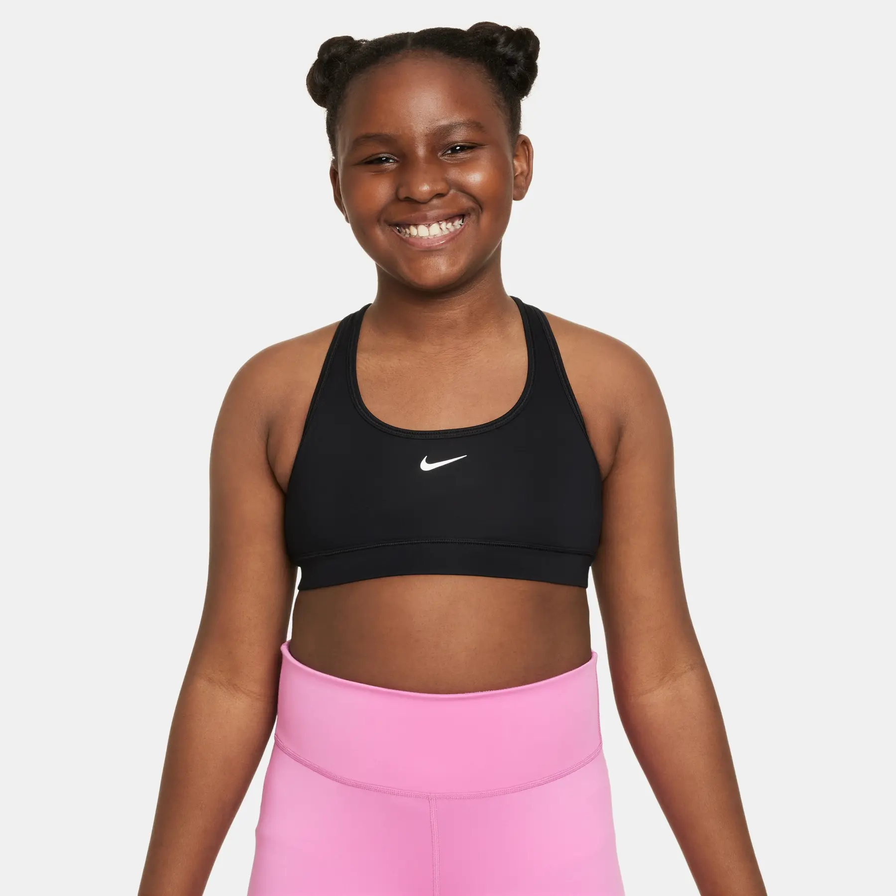 BH, Mädchen Swoosh - Noir - female - Size: S+