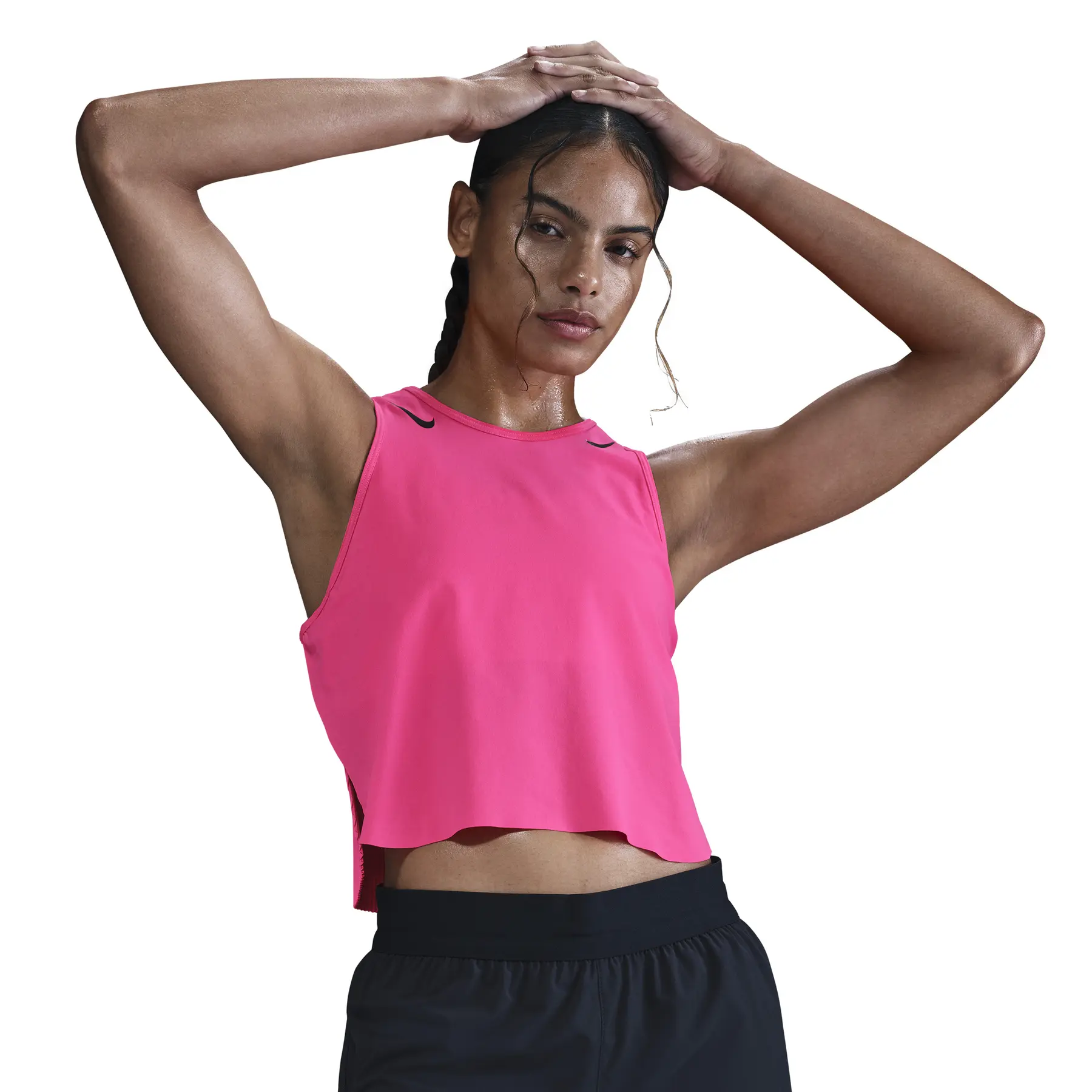 Kurzes Tanktop, Damen AeroSwift - Rose - female - Size: XL