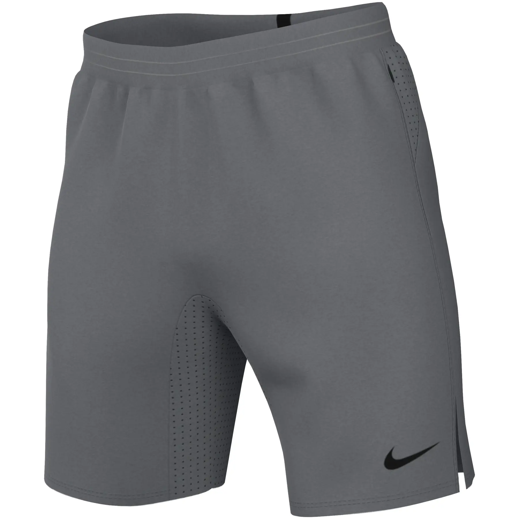 Nike Men's Gris Unlined Shorts Flex Rep Dri-Fit 13 Cm