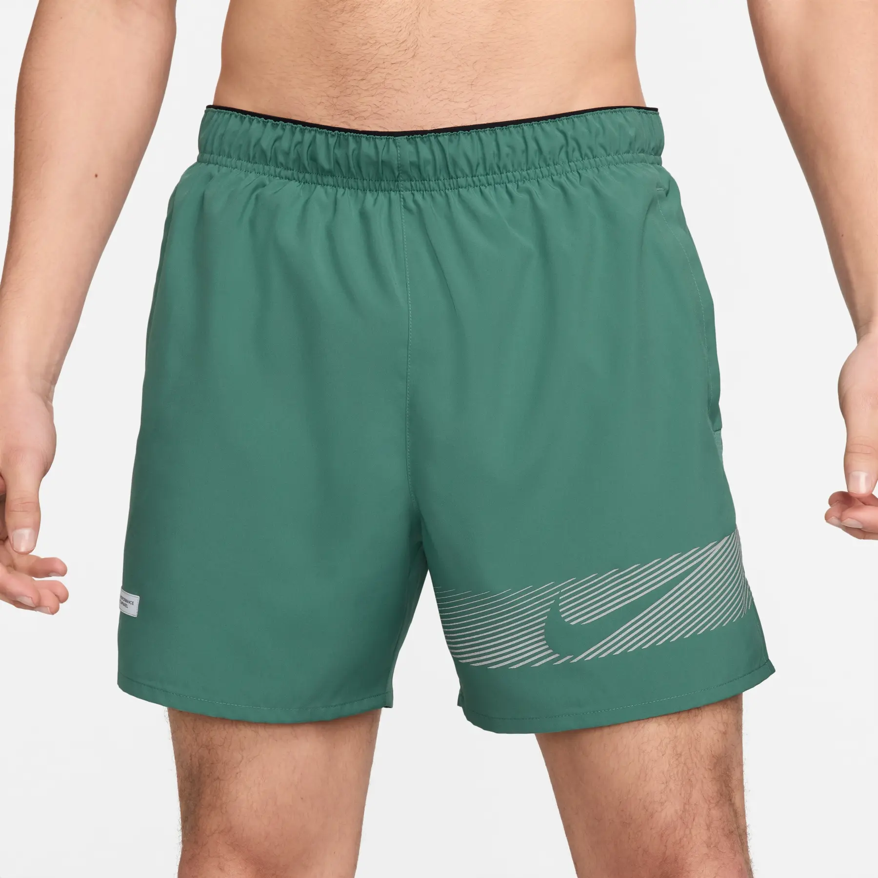 Shorts mit Unterziehhose Challenger Flash Dri-FIT - Vert - male - Size: L