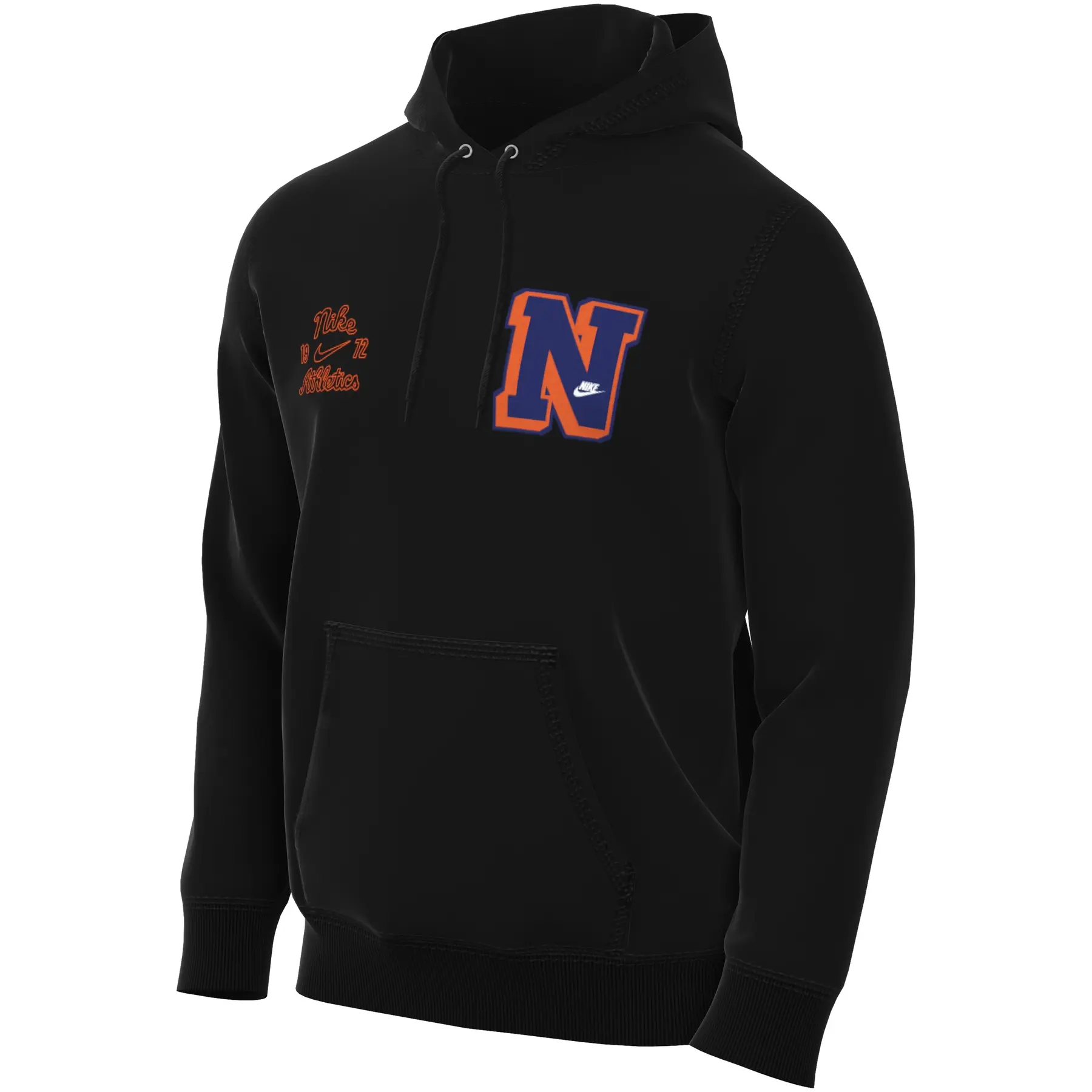 Nike Men's Noir Hooded Sweatshirt Club
