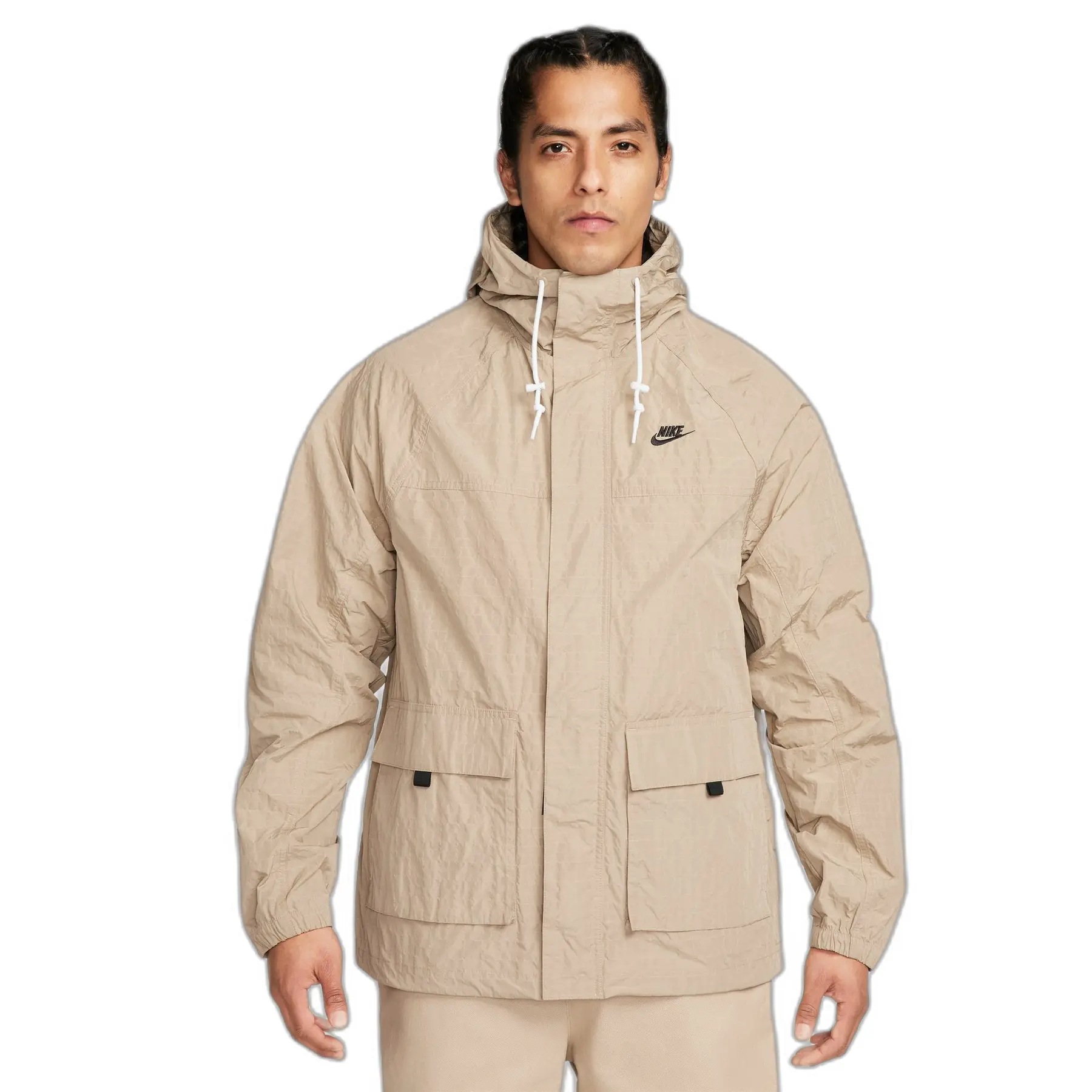 Wasserdichte Jacke mit Kapuze Club - Marron - male - Size: XL