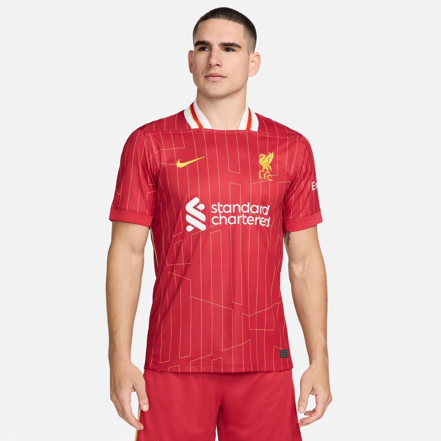 【選手実使用】Liverpool FC Nike DRI-FIT シャツ Home Jersey Liverpool FC Dri-FIT 2024/25 | Foot-Store
