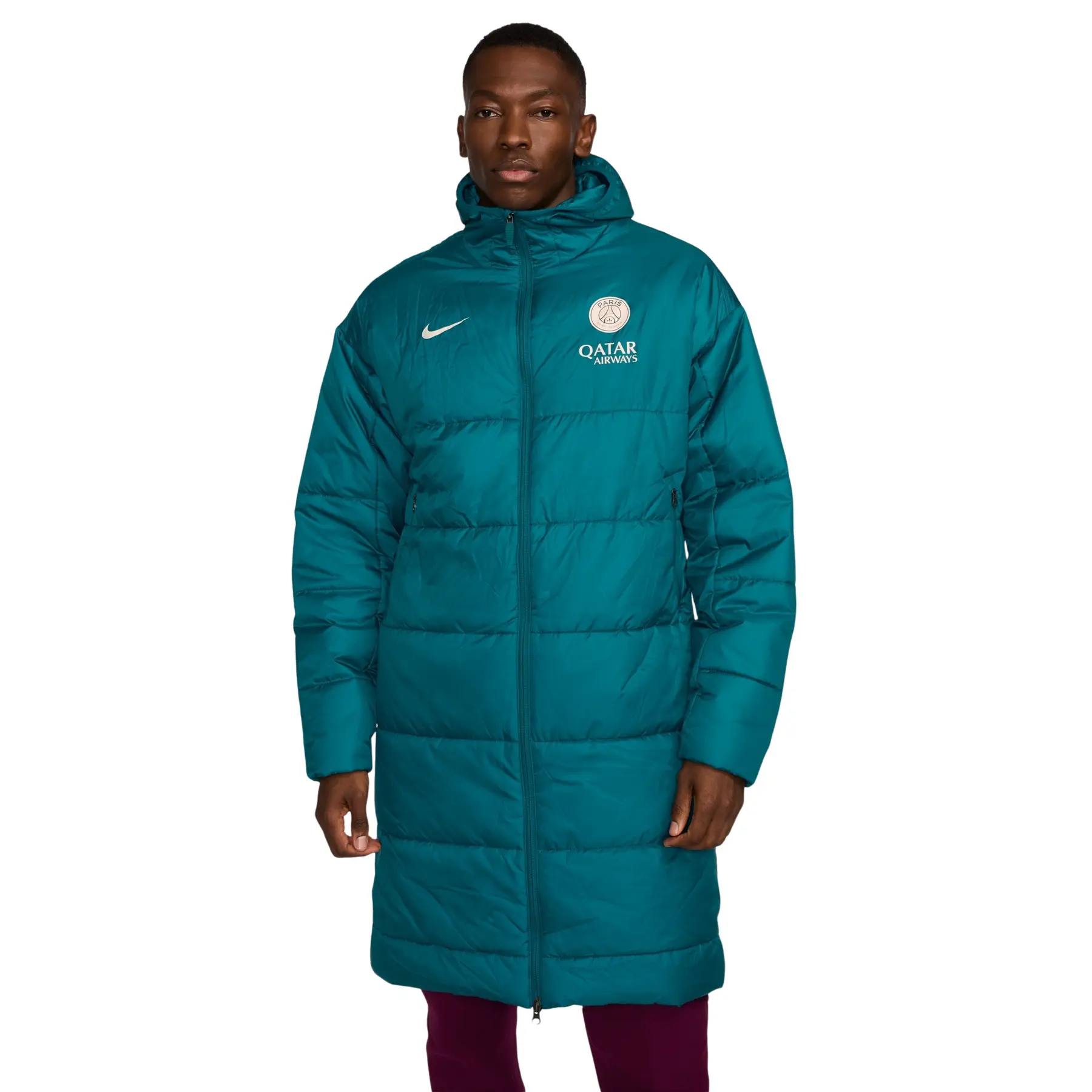 Nike's PSG Academy Pro SDF 2024/25 Long Hooded Puffer | Foot-Store