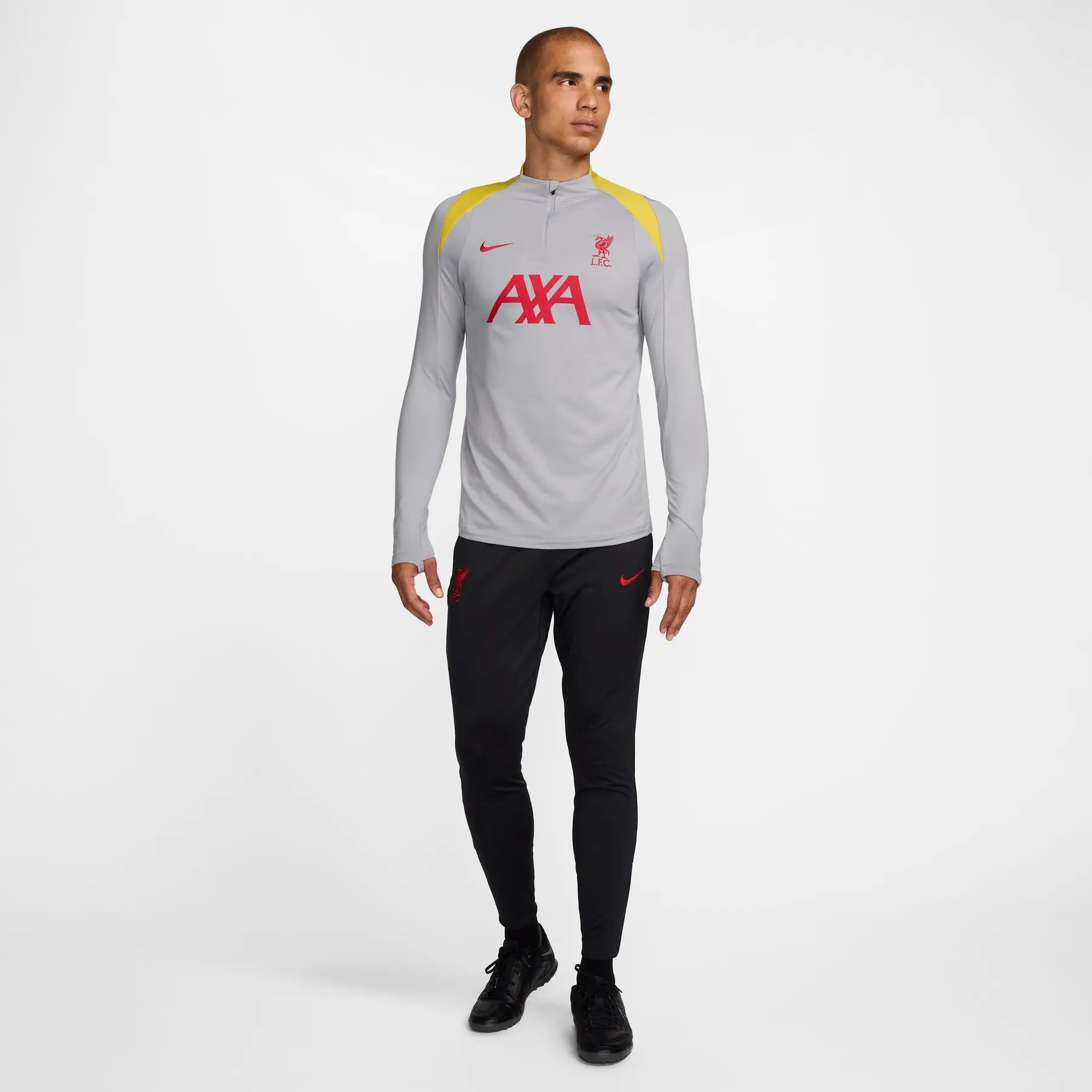 最終] Liverpool FC ジャージ グレー Nike Mens Liverpool Tech Pack