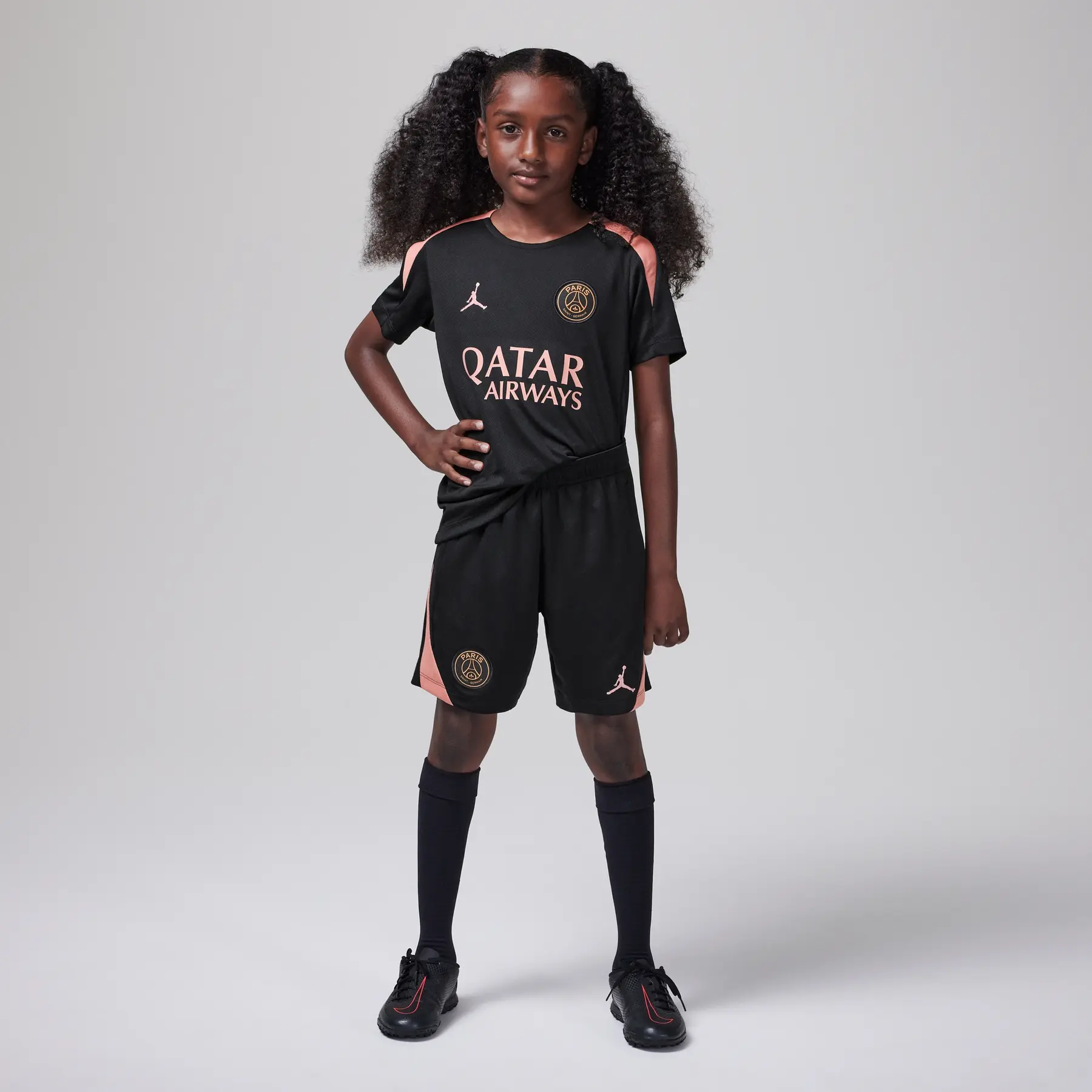 Shorts Cargo Para Niña Talla 4T - Cat & Jack, Mezcla De Algod N Color Negro 572518