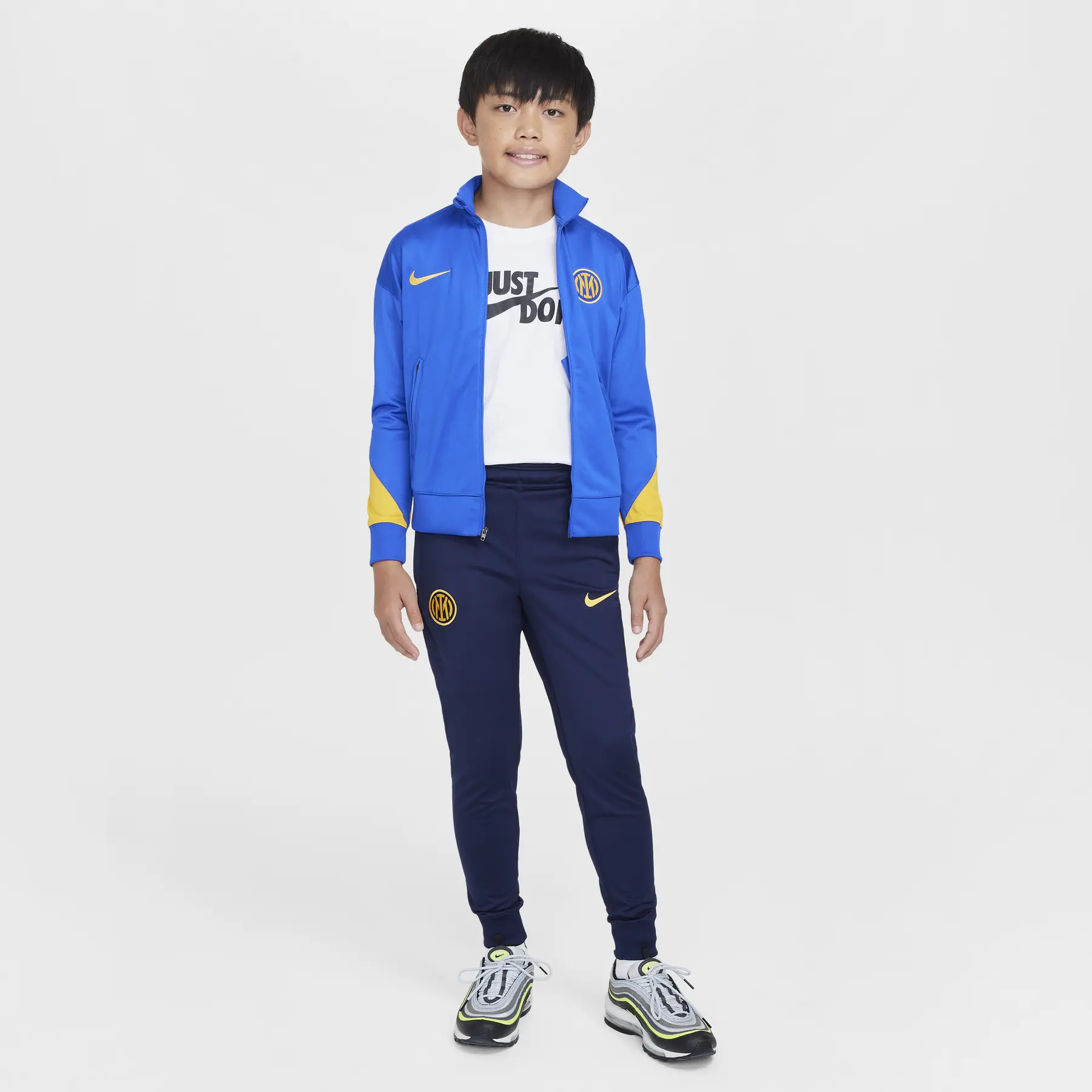 Third Kinder-Trainingsanzug Inter Milan Strike 2024/25 - Bleu - unisex - Size: 12/13 ans